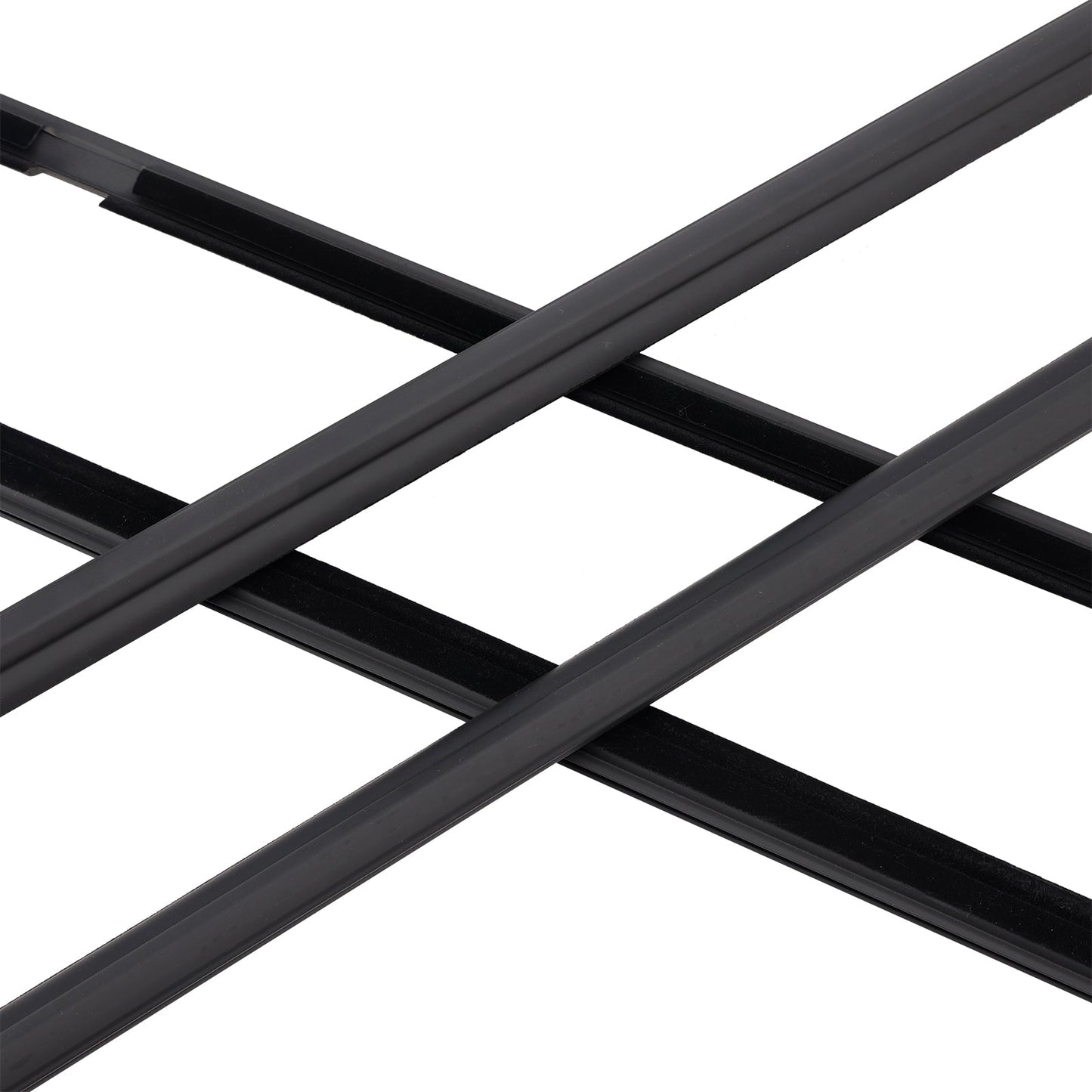 2008-2015 Toyota Land Cruiser LC 200 4PCS Door Glass Belt Outer Molding Weatherstrip