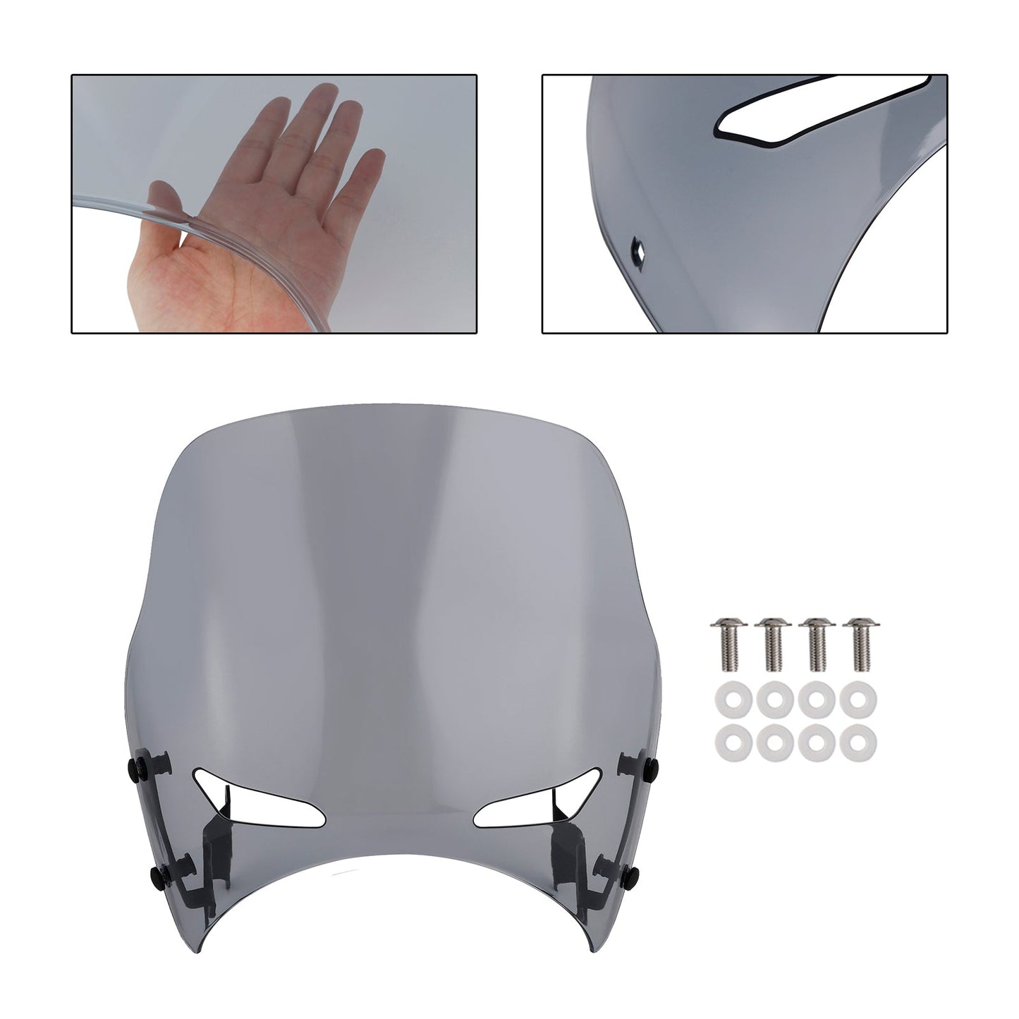 Windshield WindScreen fit for HONDA CB400 SUPER FOUR 19-22 CB1300 SUPER FOUR 25