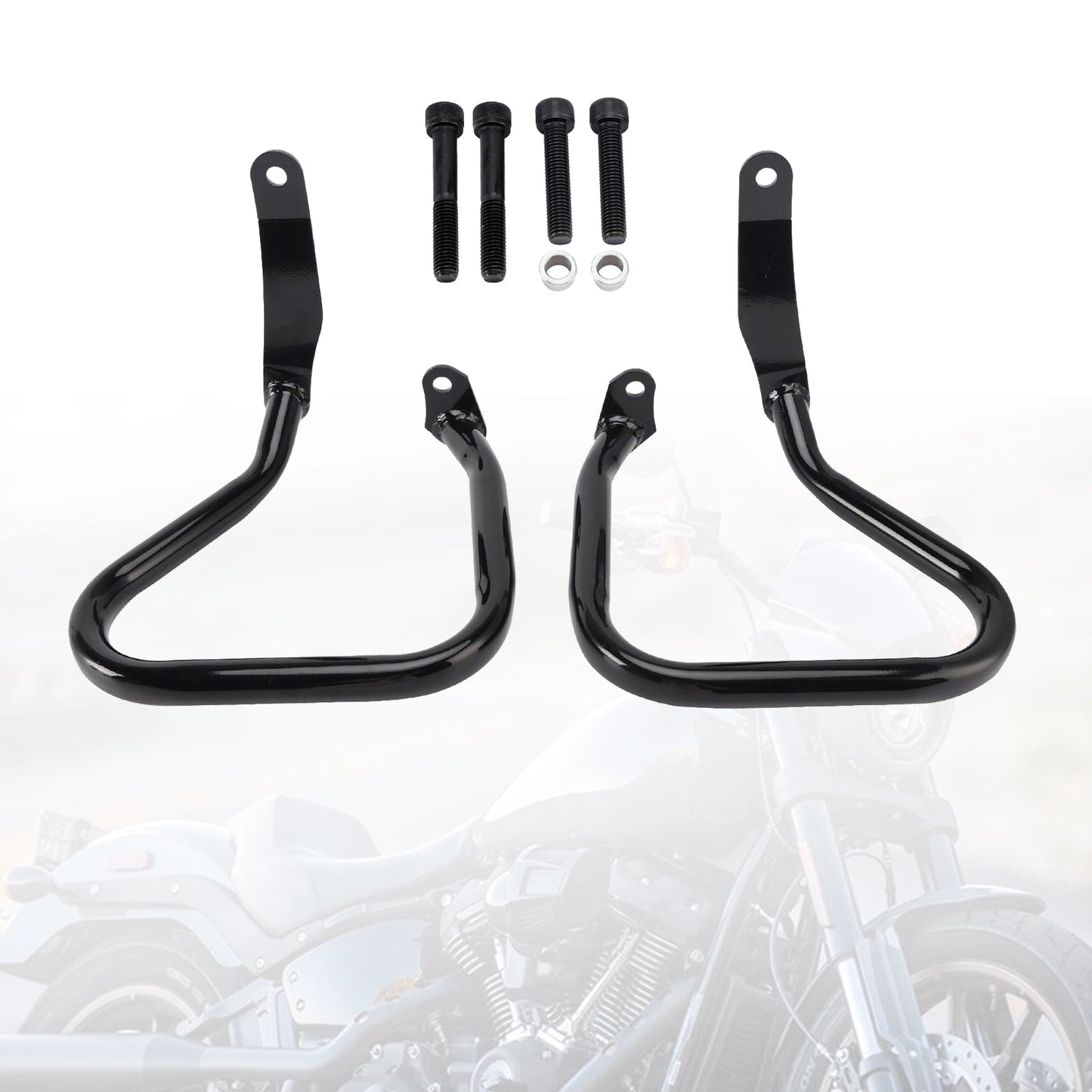 2022-2024 Low Rider Fxlrst Engine Guard Frame Anti-Crash Bumper Protector Black