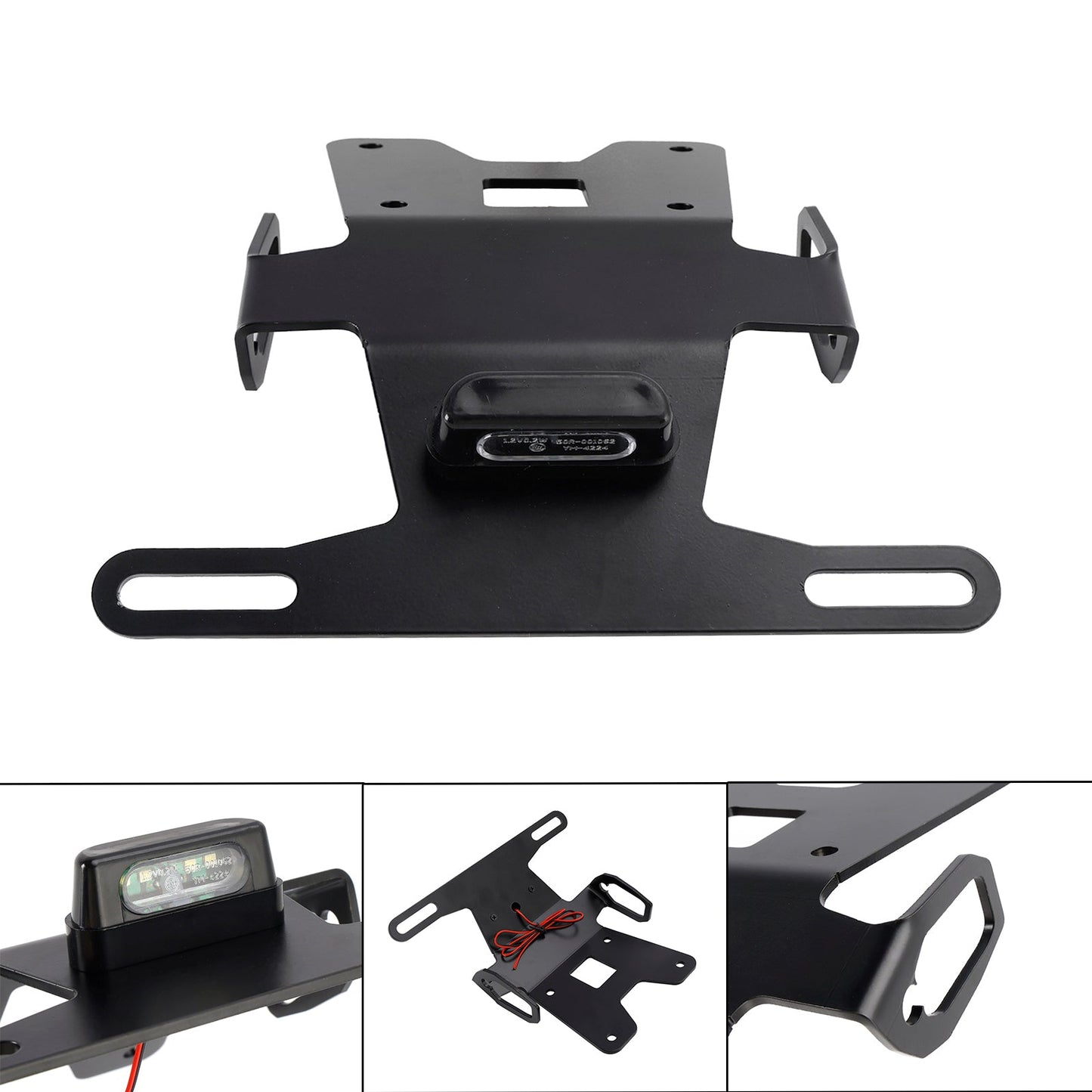 2022-2024 KAWASAKI Z650RS Steel License Plate Holder Frame Bracket