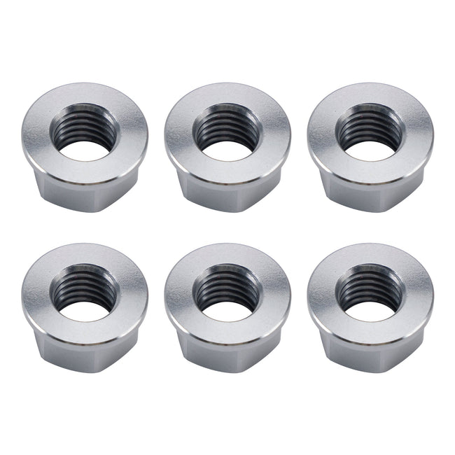 Rear Sprocket Nut Kit M10x1.5mm Gray For Aprilia RSV RSV4 1000R Factory 2004-2016
