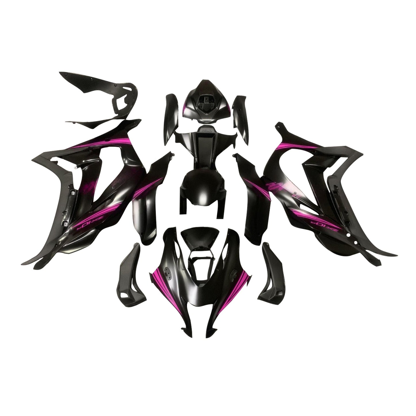 Injection Fairing Kit Bodywork Plastic ABS fit For Kawasaki ZX10R 2016-2020