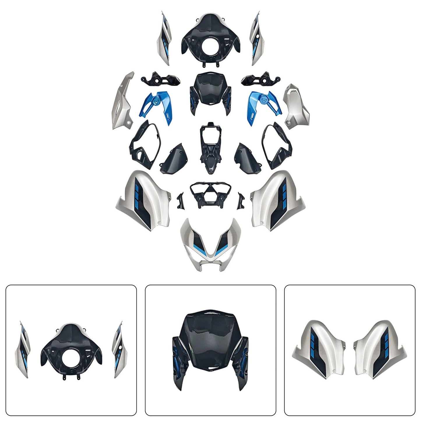 Injection Bodywork Fairing Kit for Kawasaki Z900 2025-2026