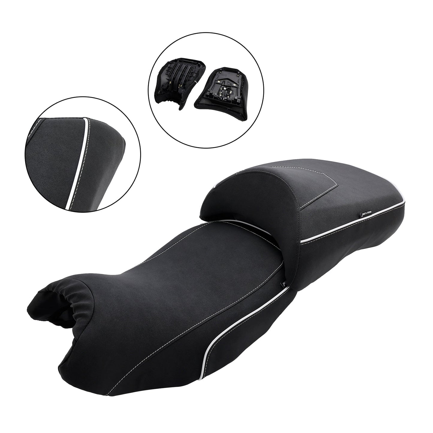 Replace Front Rear Driver Passenger Seat Black For Bmw R1200Gs 14-18 R1250Gs