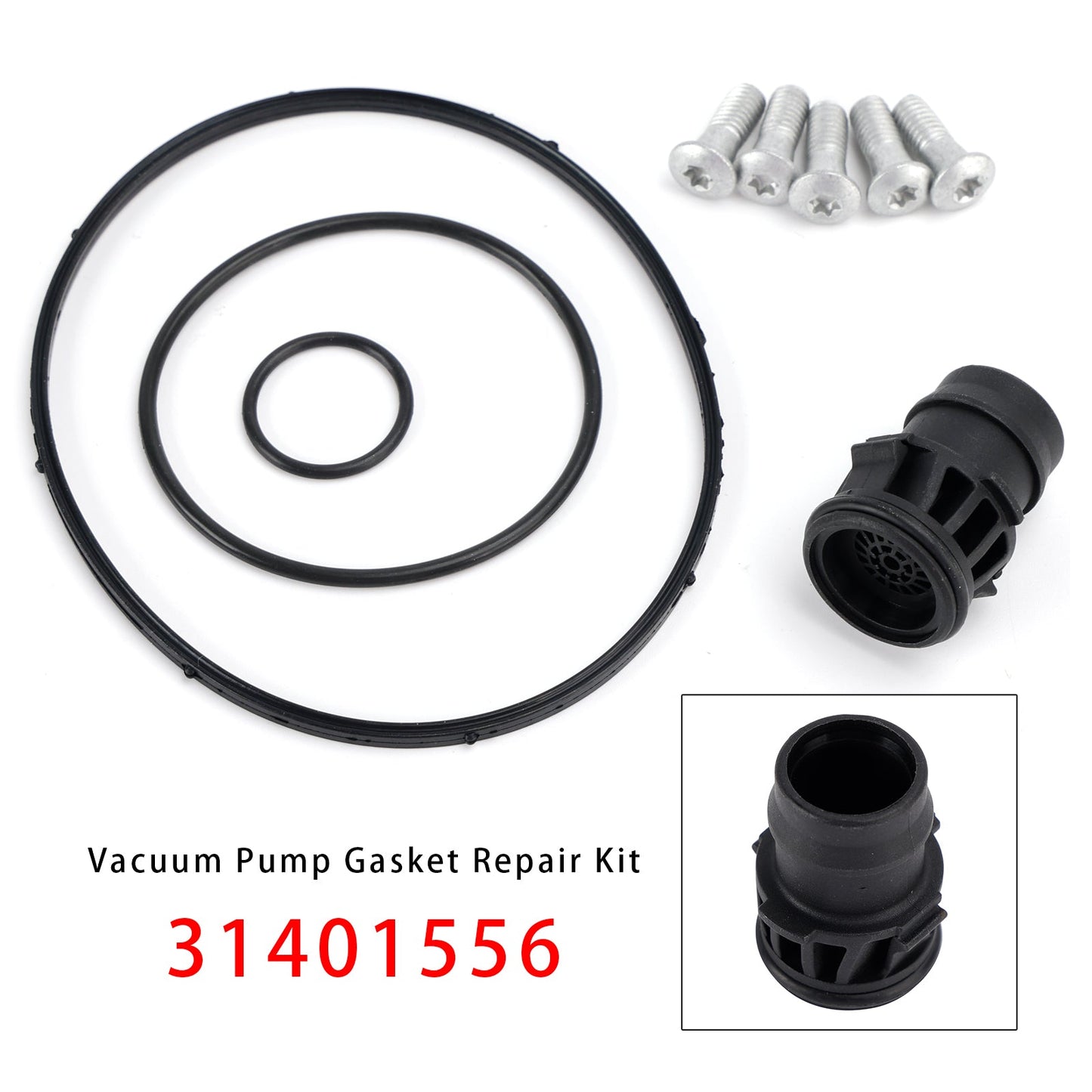 Vacuum Pump Gasket Repair Kit 31401556 For Volvo XC90 V60 S80 3.0L 3.2L 07-2016