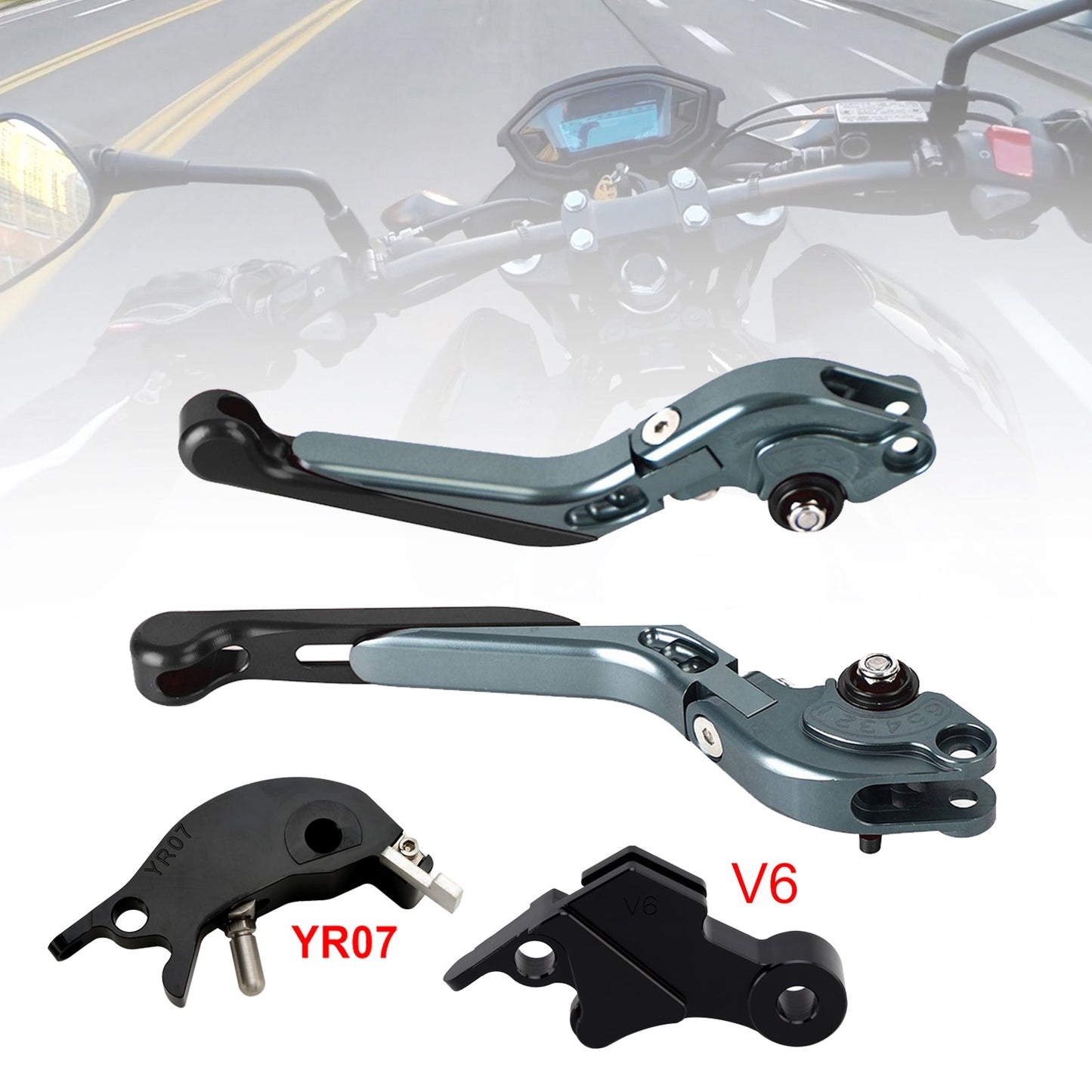 Adjustable Clutch Brake Lever fit for YAMAHA XSR900 XSR900GP MT-09 2024-2025