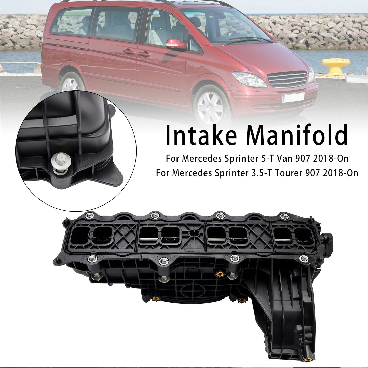 2014-On Mercedes Vito Van W447 Intake Inlet Manifold A6510904937