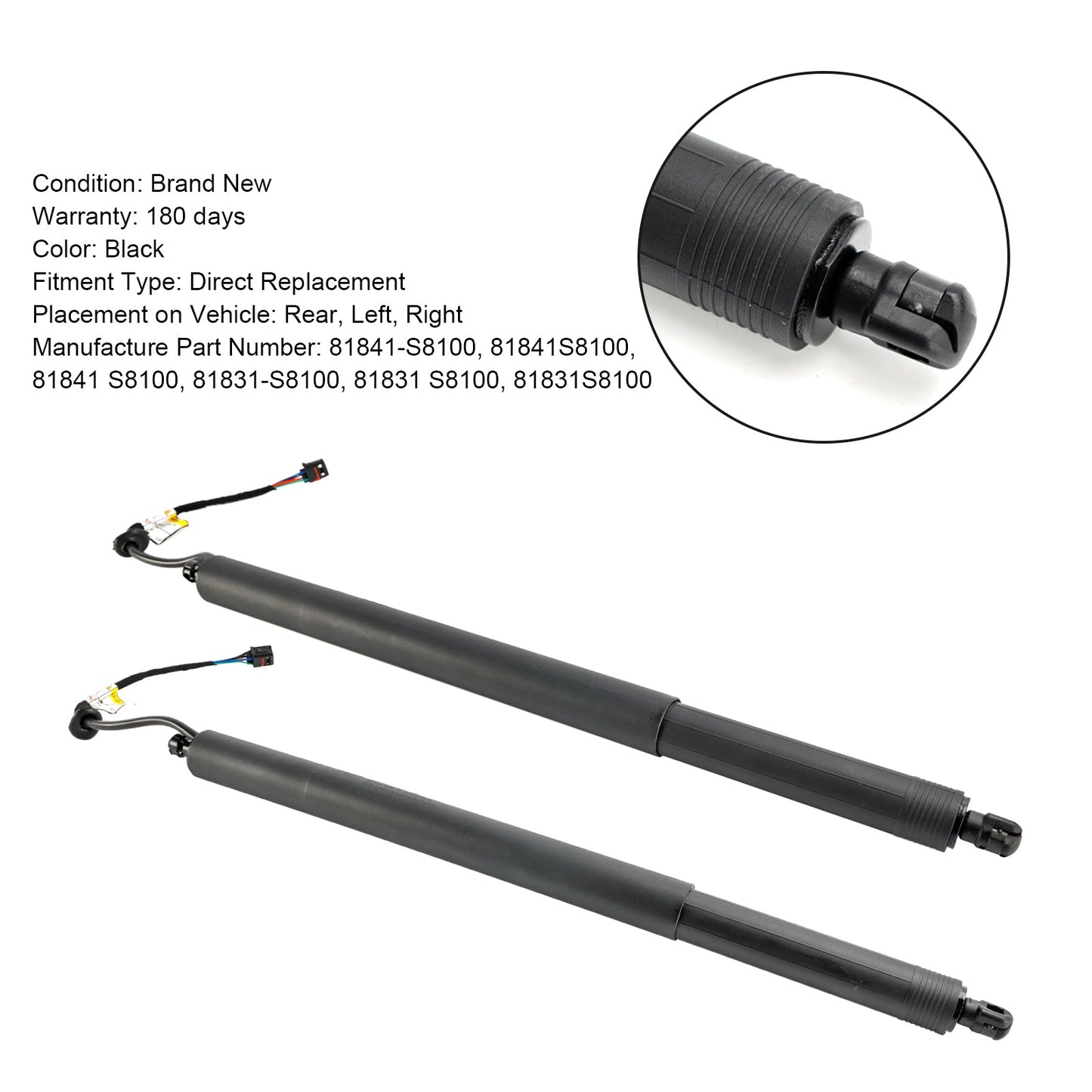 2020-2022 Hyundai Palisade 2PCS Power Liftgates Lift Support 81831-S8100
