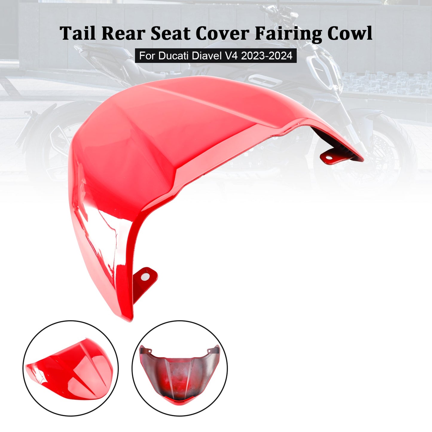 Tail Rear Seat Cover Fairing Cowl For Ducati Diavel V4 2023-2024