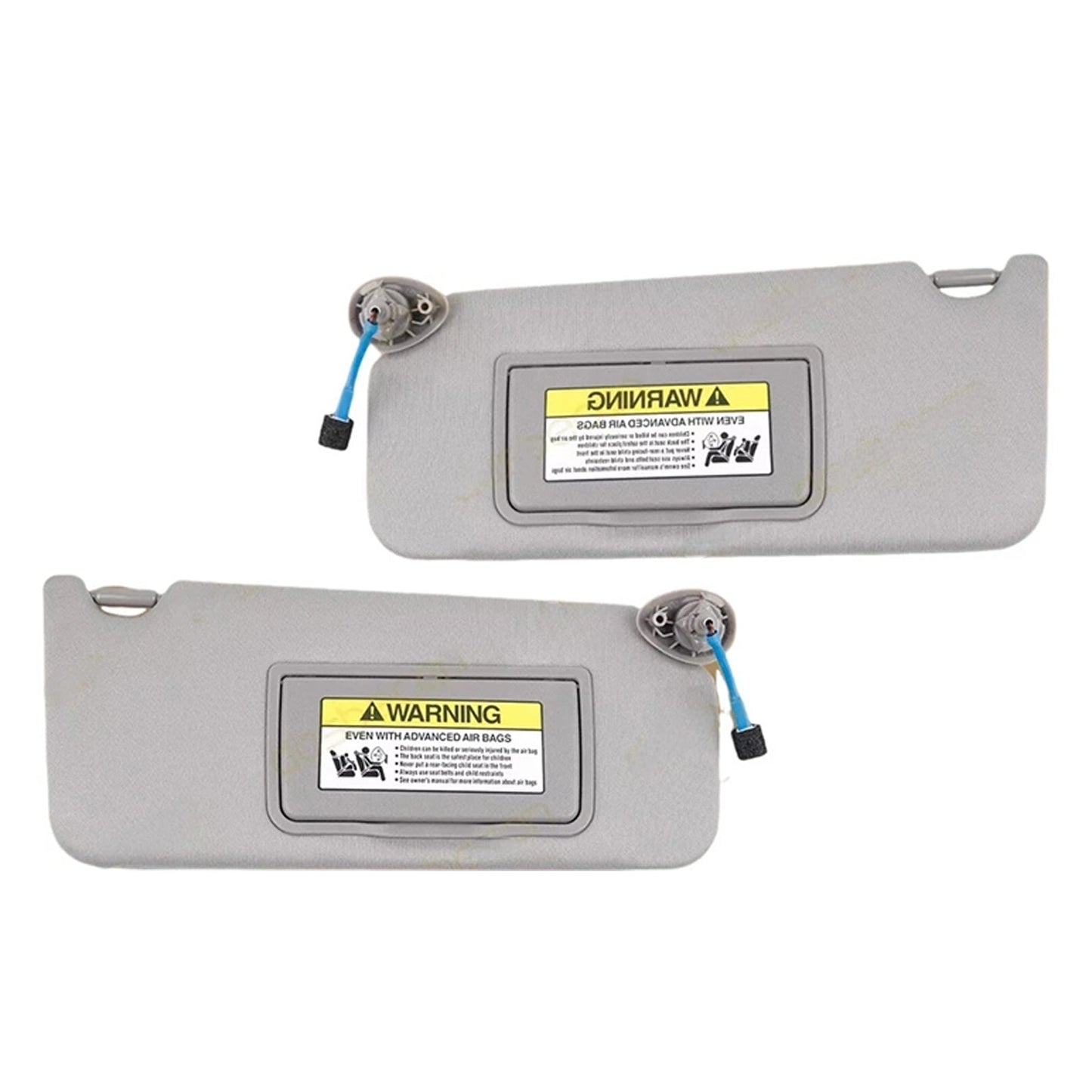 Pair Of Gray Sun Visor 83280TA5A51ZA For Honda Accord 2008-2017