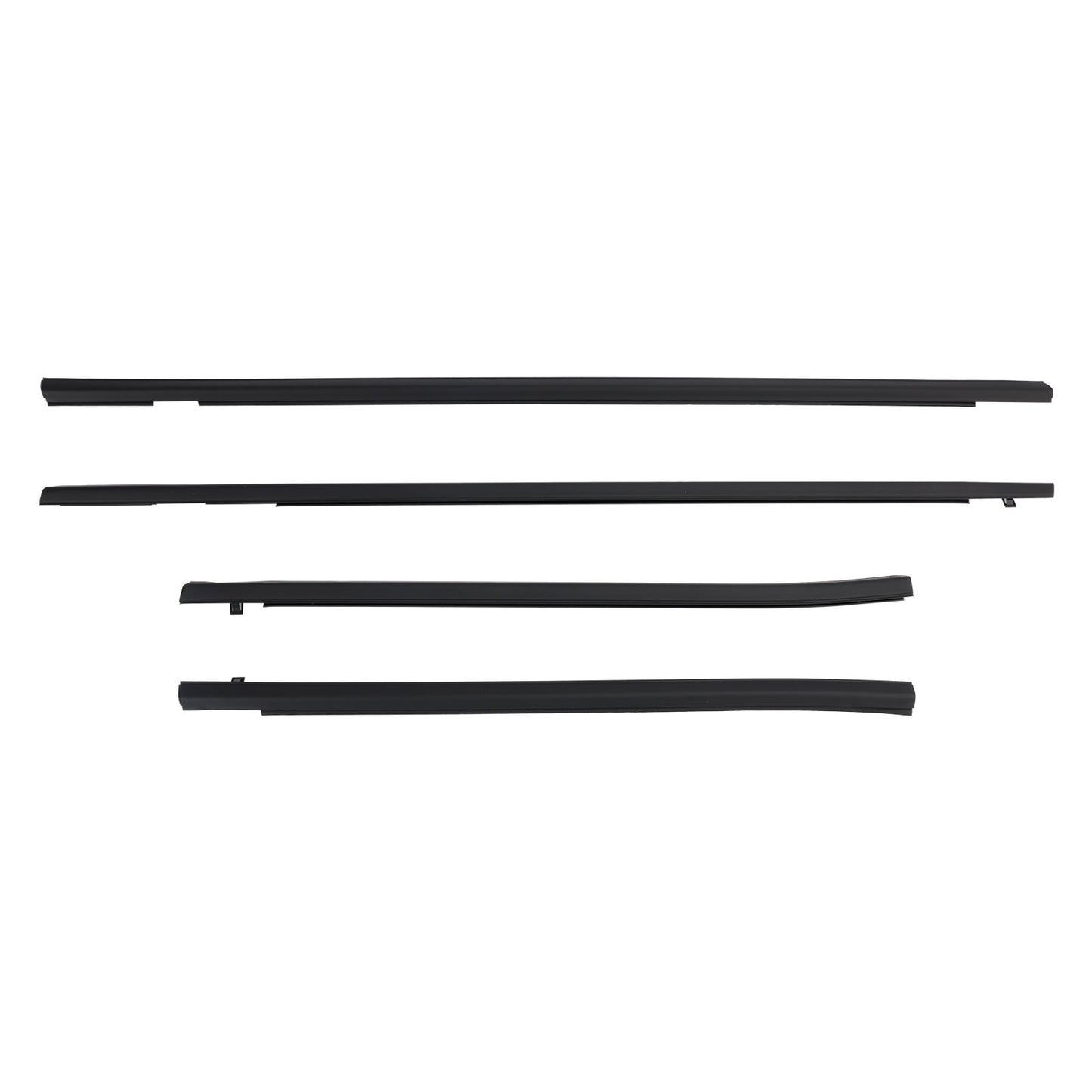 2001-2008 Honda FIT JAZZ 1st gen 4PCS Weatherstrip Rubber Seal Door Belt