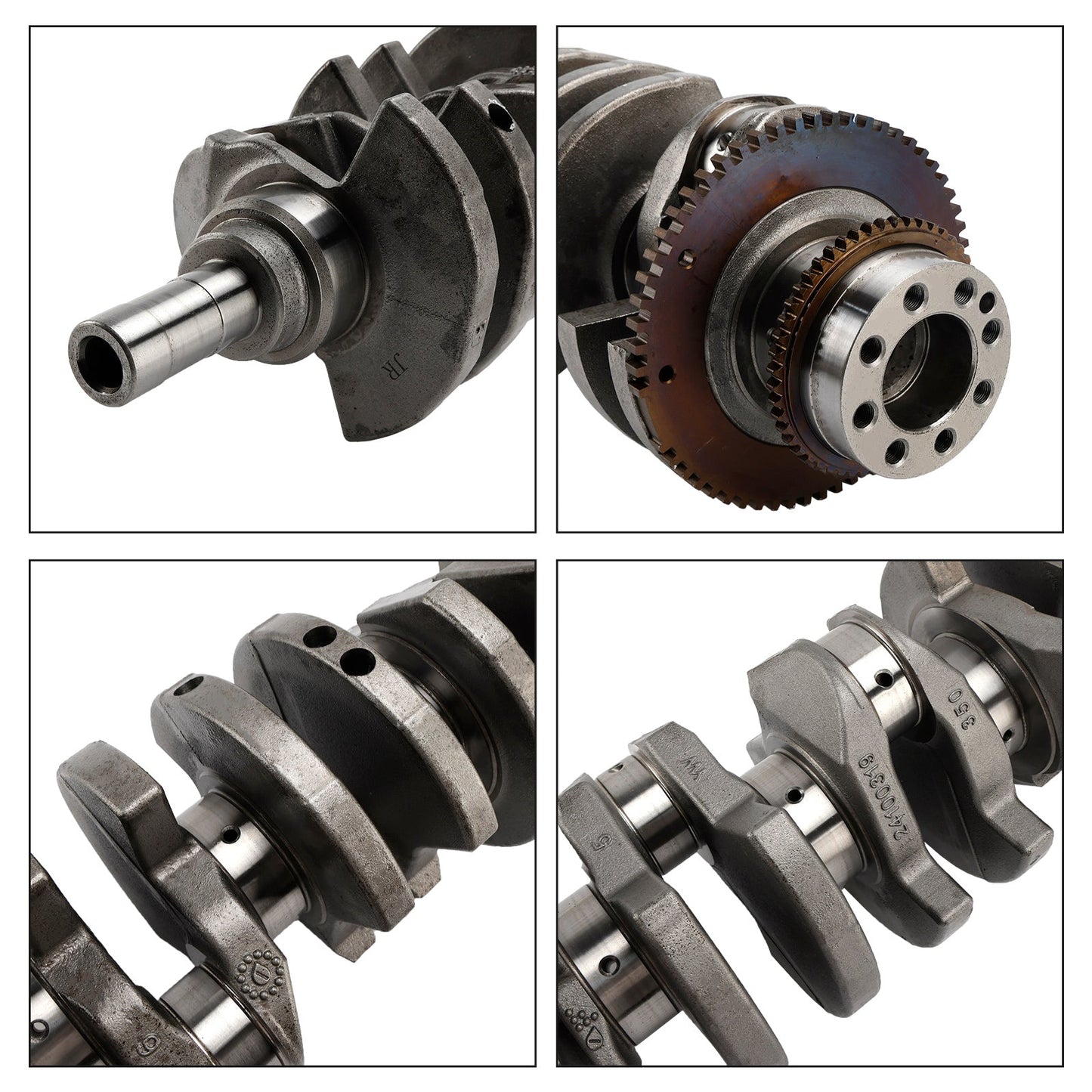 2007-2010 Hummer H3 3.7L 3654CC 223CID L5 DOHC Engine Rebuild Kit Crankshaft 89017791 HS26390PT