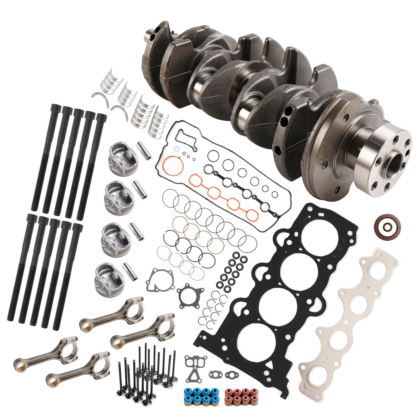 2018–2022 Hyundai Lafesta G4FJ 1.6T Engine Overhaul Rebuild Kit Pistons Rods Gasket Kit 231102B700