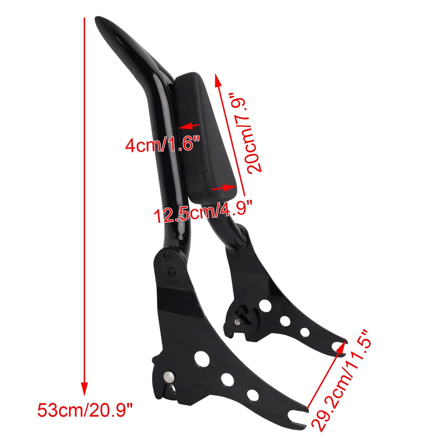 2021-2024 FXBBS 114 Passenger Sissy Bar Backrest