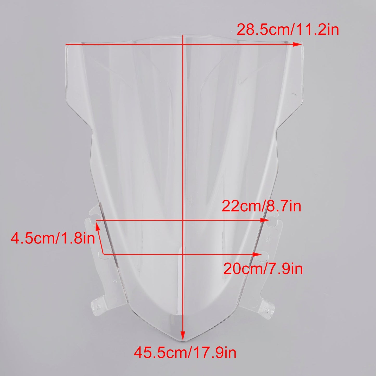 2024-2025 Daytona 660 Motorcycle Windshield WindScreen