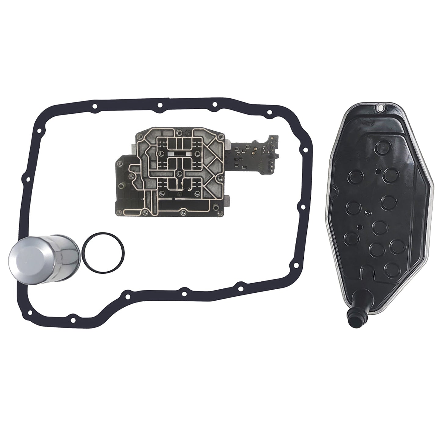 2001 Jeep Grand Cherokee Laredo, Limited 4.0L L6 545RFE 45RFE Transmission Shift Solenoid Block Filter Kit