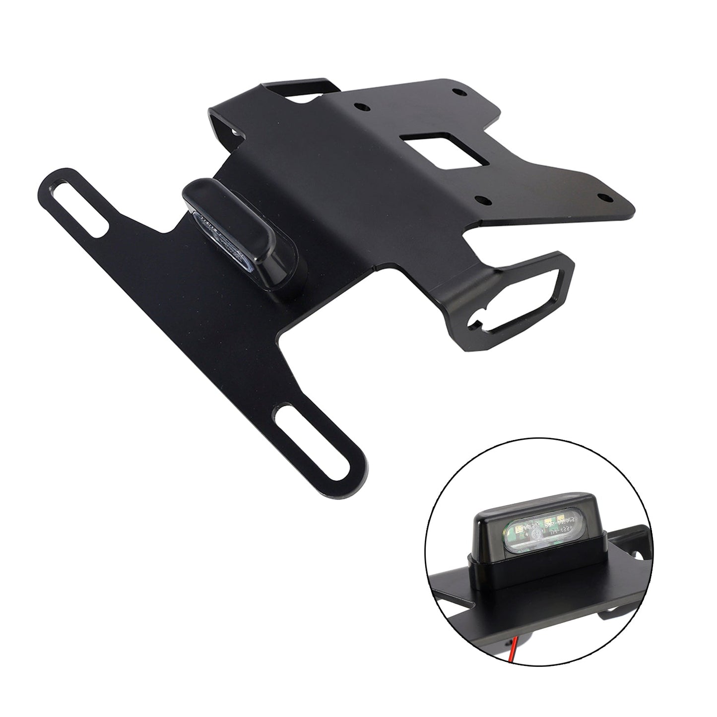 2022-2024 KAWASAKI Z650RS Steel License Plate Holder Frame Bracket