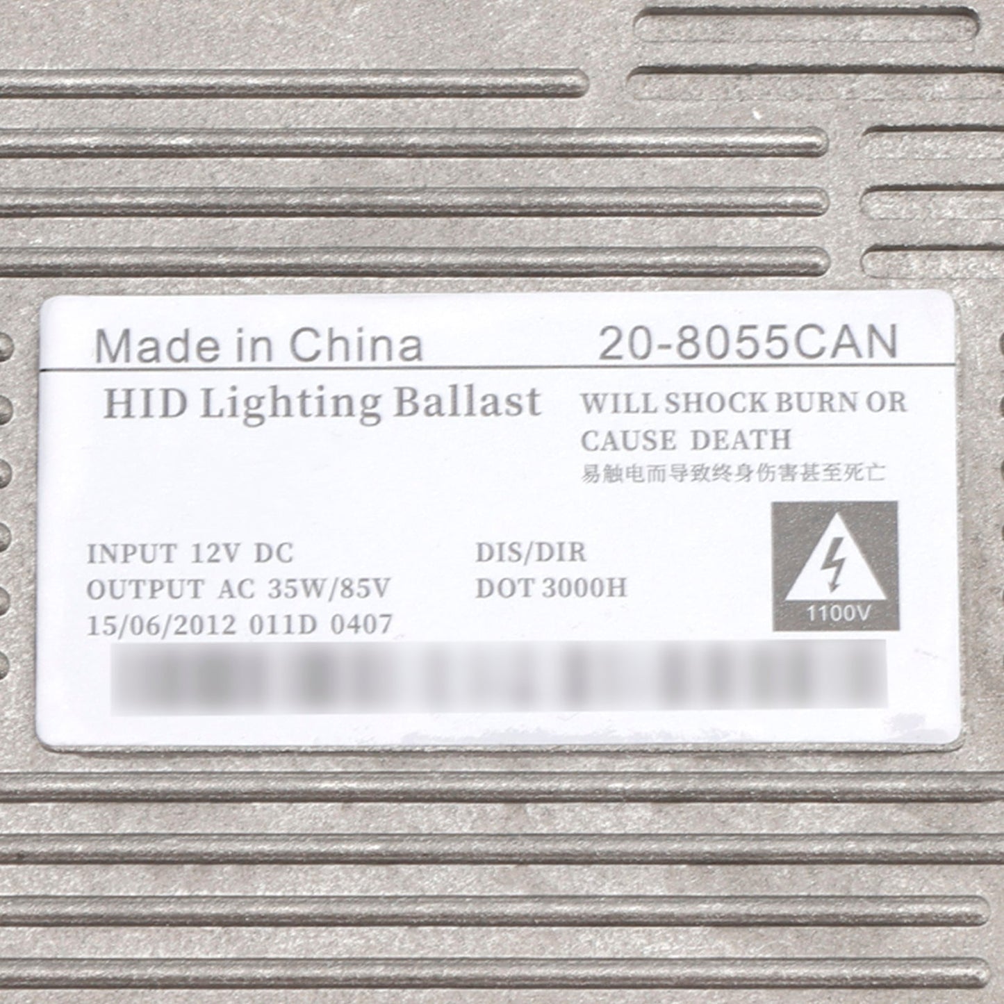 Xenon HID Headlight Electric Ballast D1S 20-8055CAN For Ford