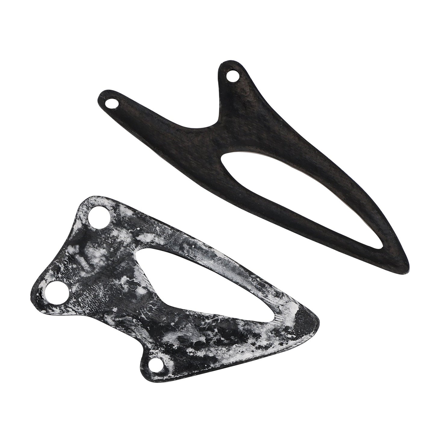 Real Carbon Fiber Foot Protection Board For Yamaha YZF R1 R1M 2020-2025
