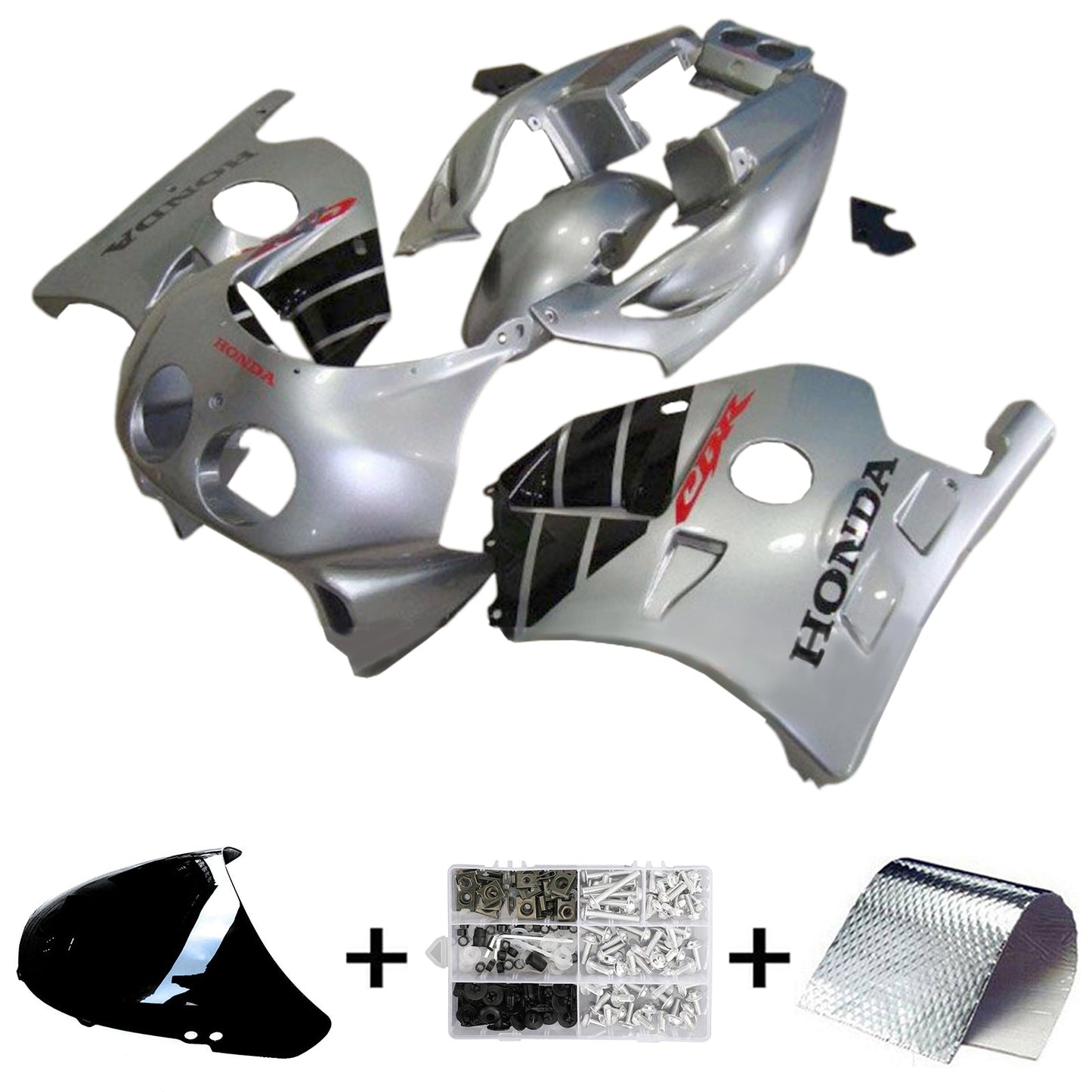 1990-1998 Honda CBR250RR MC22 Injection Fairing Kit Bodywork Plastic ABS