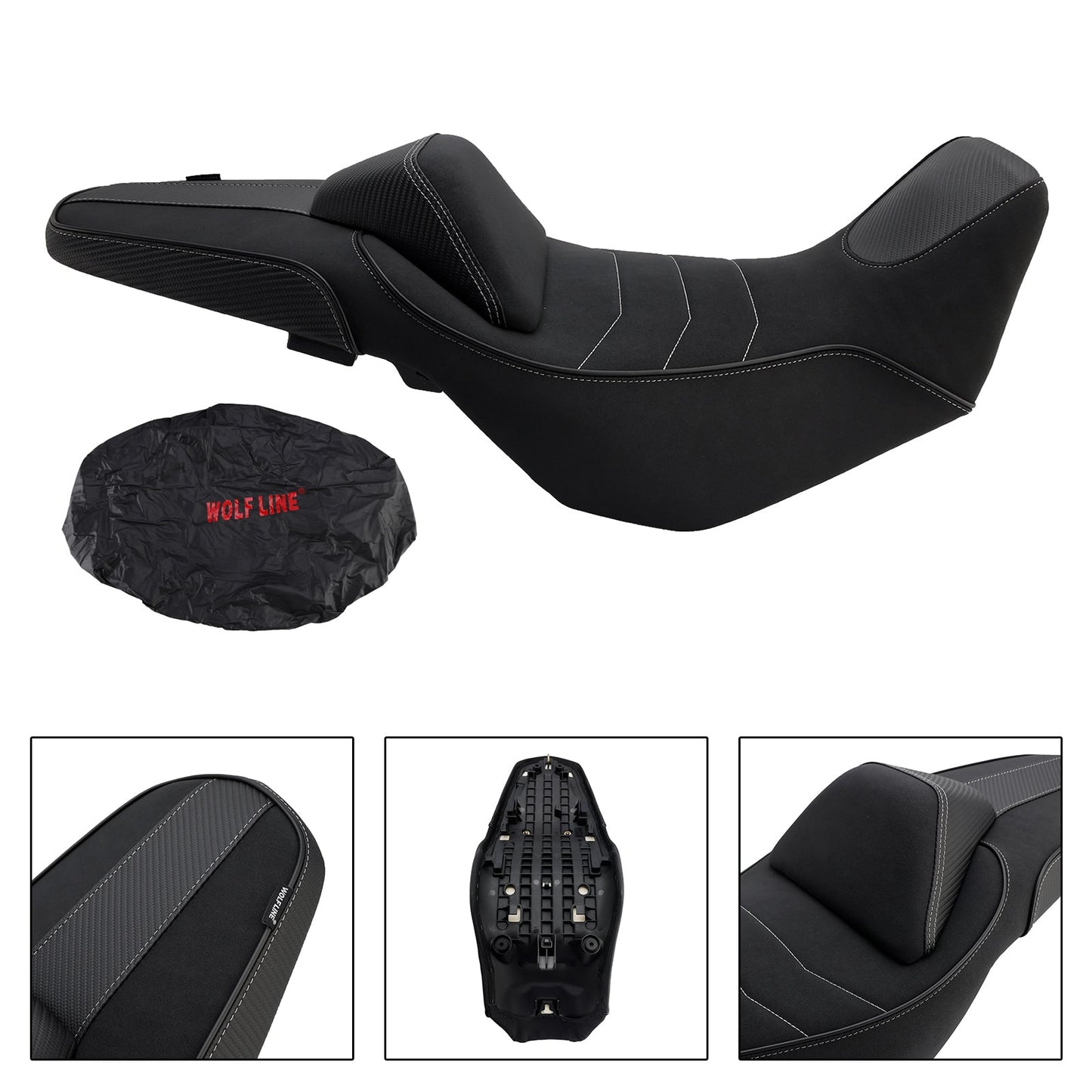 2024-2025 Honda Nx400 Nx500 Complete Cushion Rider Passenger Seat +15Mm