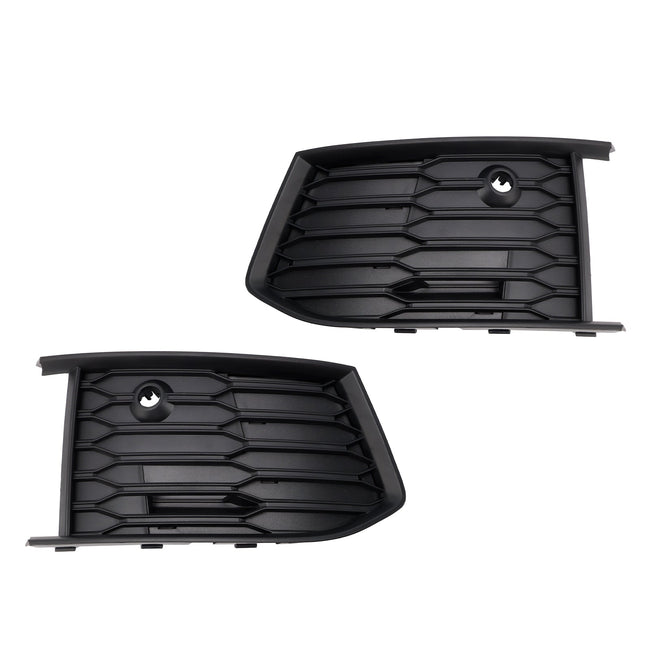 2019-2023 Audi A6 C8 S-Line S6 2PCS Front Fog Light Lamp Bezel