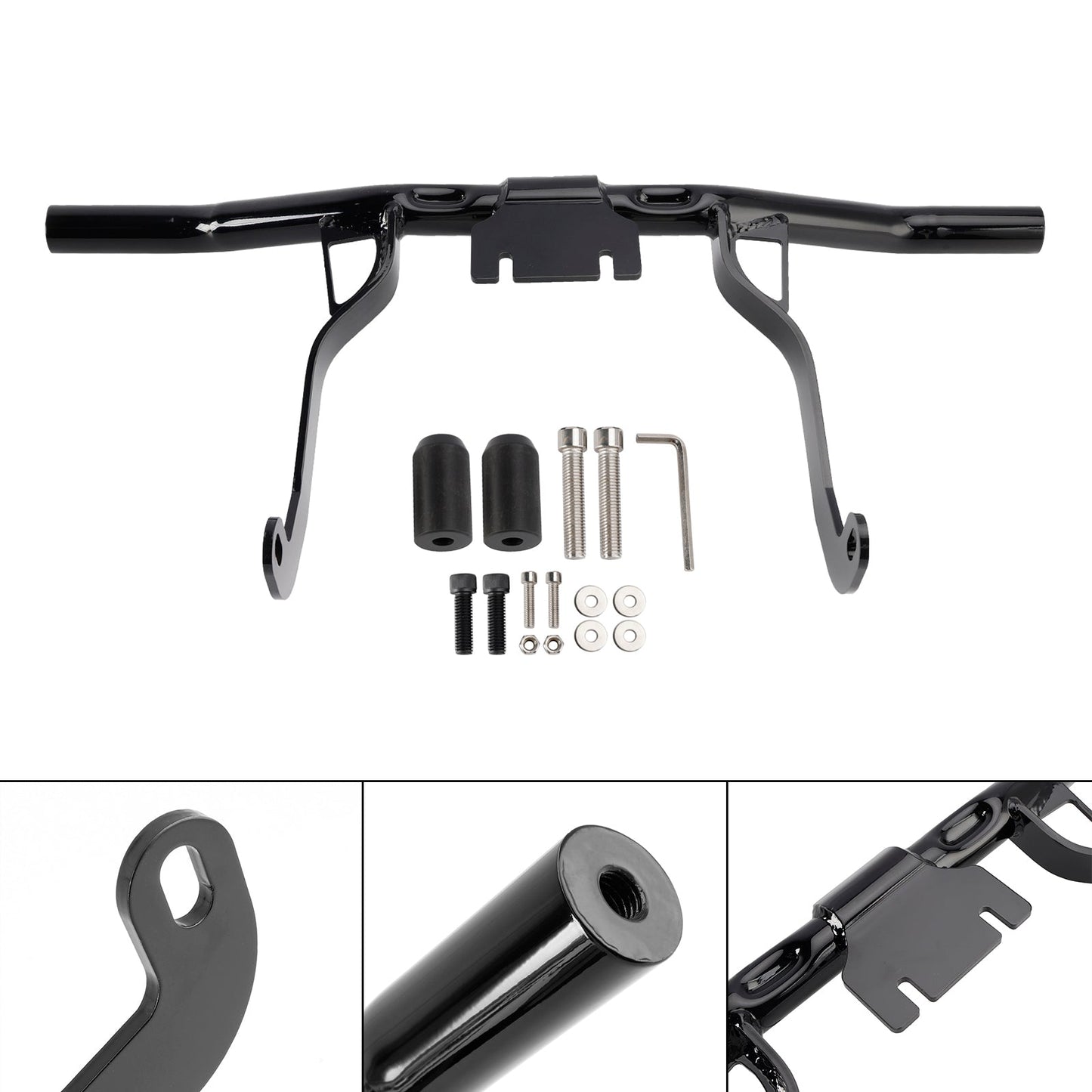 2009-2013 Harley Road Glides Street Glides Road Glides, FLHT, FLHX Engine Guard Crash Bar Frame Protector Bumper