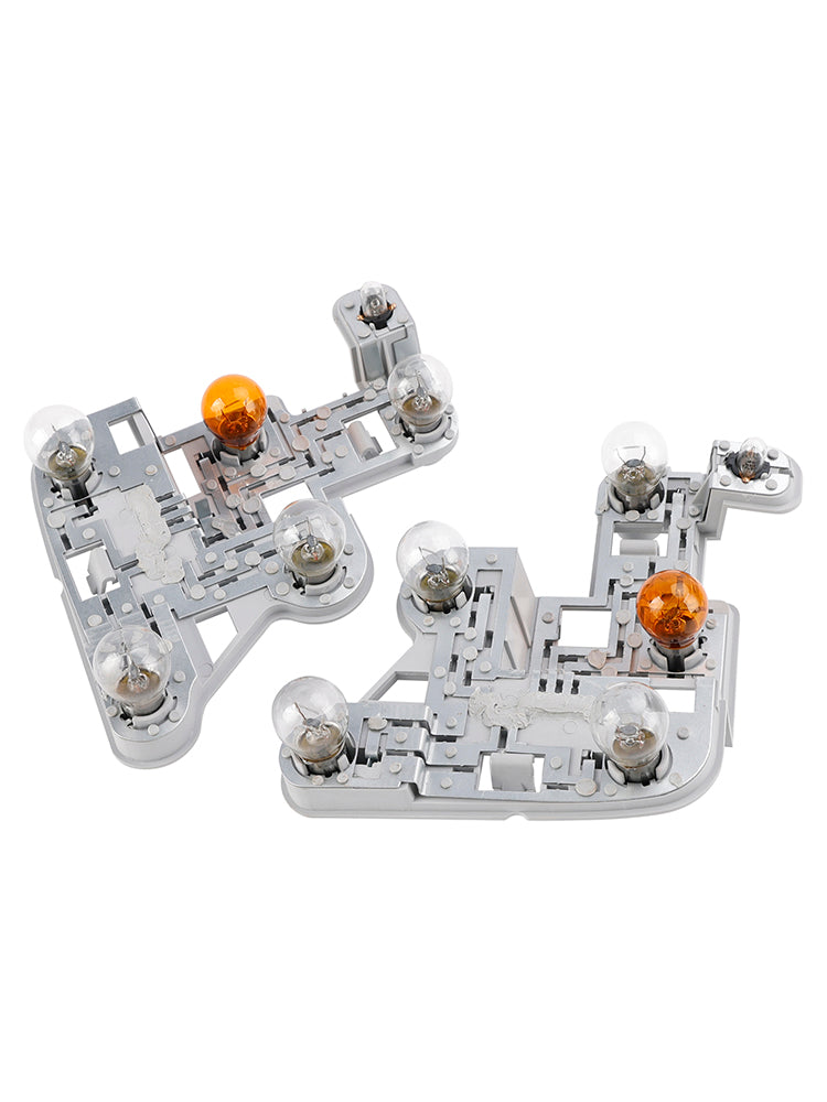 2007-2010 Mercedes W204 C-Class Left+Right Tail Lamp Bulb Holder with Bulbs