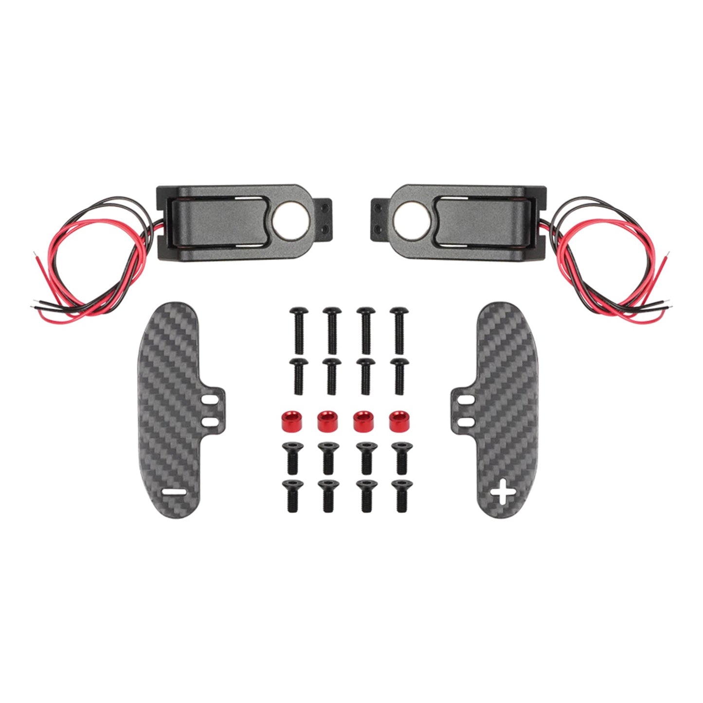 Shift Paddles Racing Game Simulation Steering Wheel For Thrustmaster T300 T500