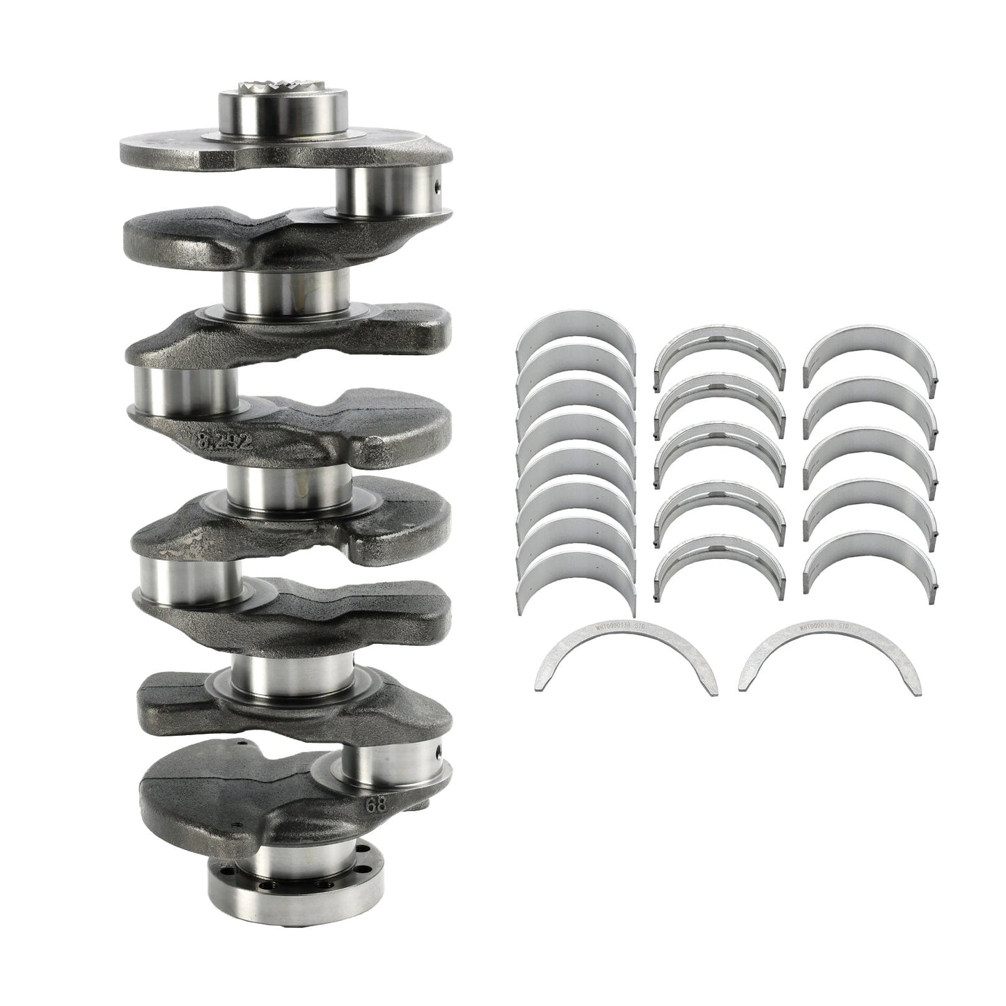 2009-2011 VW CC 2.0L A/T FWD Luxury Sedan Engine Crankshaft w/bearing 06H105021M