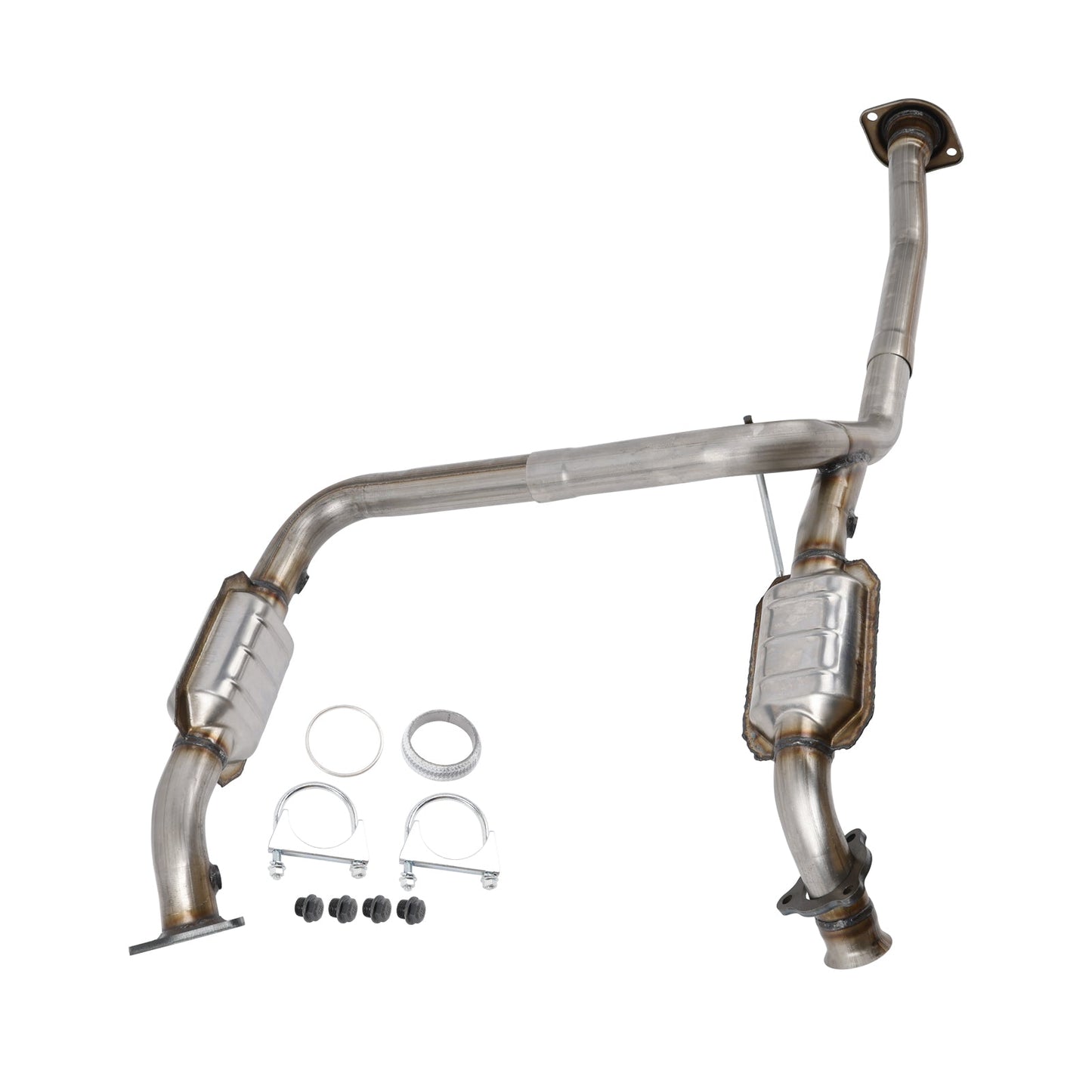 2011-2017 Chevy Silverado 2500 HD 6.0L V8 Y Pipe With Catalytic Converters