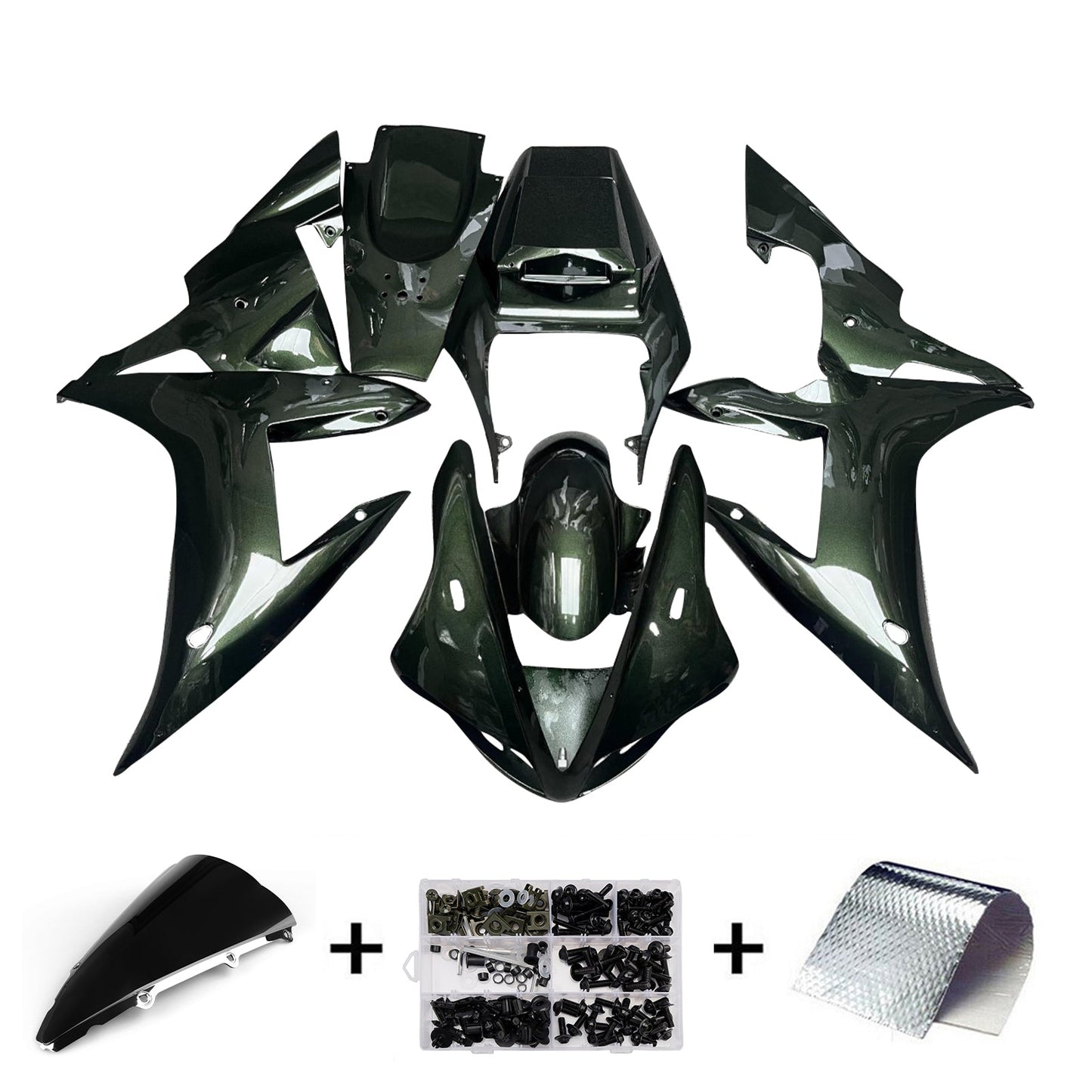 Injection Fairing Kit Bodywork Plastic ABS For Yamaha YZFR1 YZF-R1 2002-2003