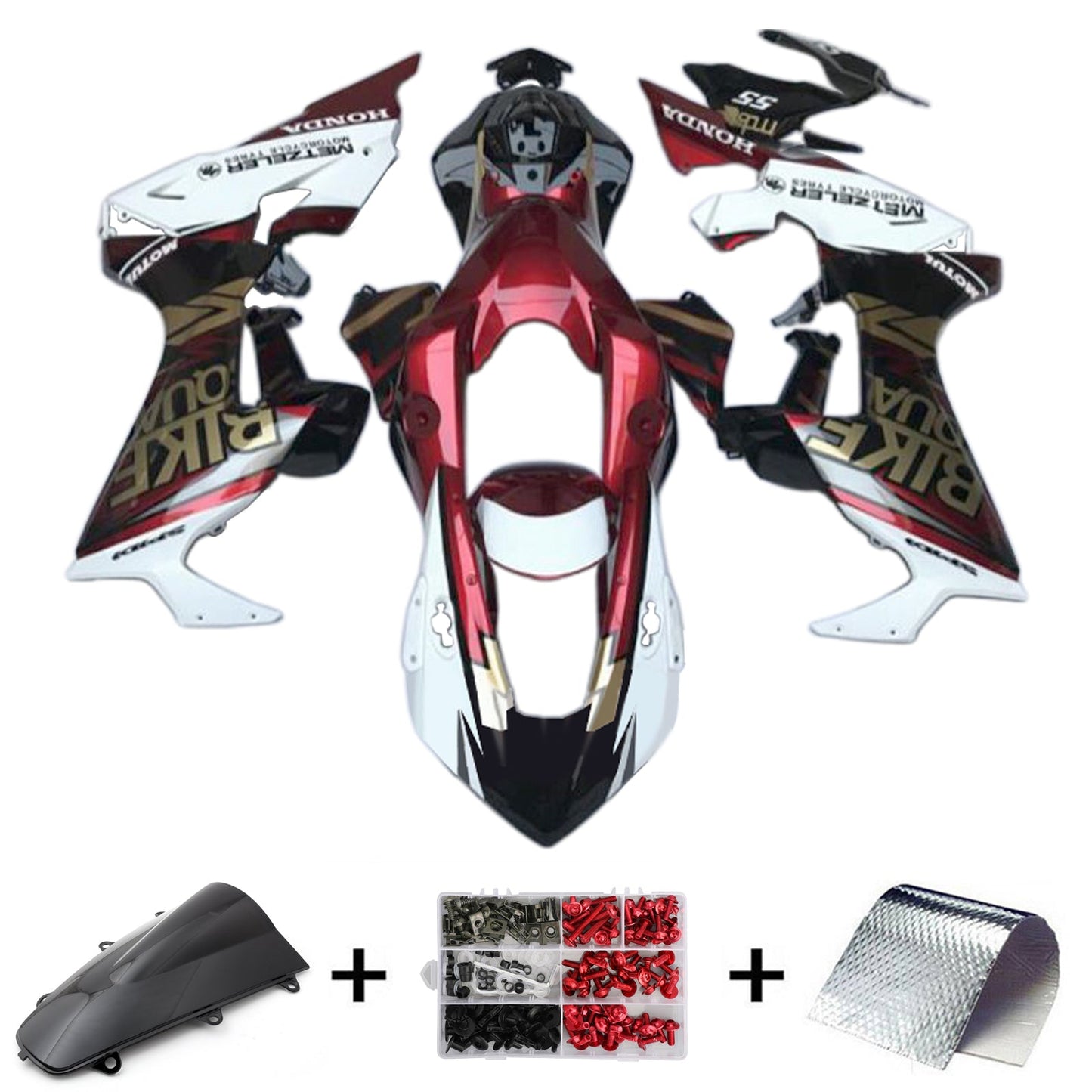 2017-2023 Honda CBR1000RR Injection Fairing Kit Bodywork Plastic ABS