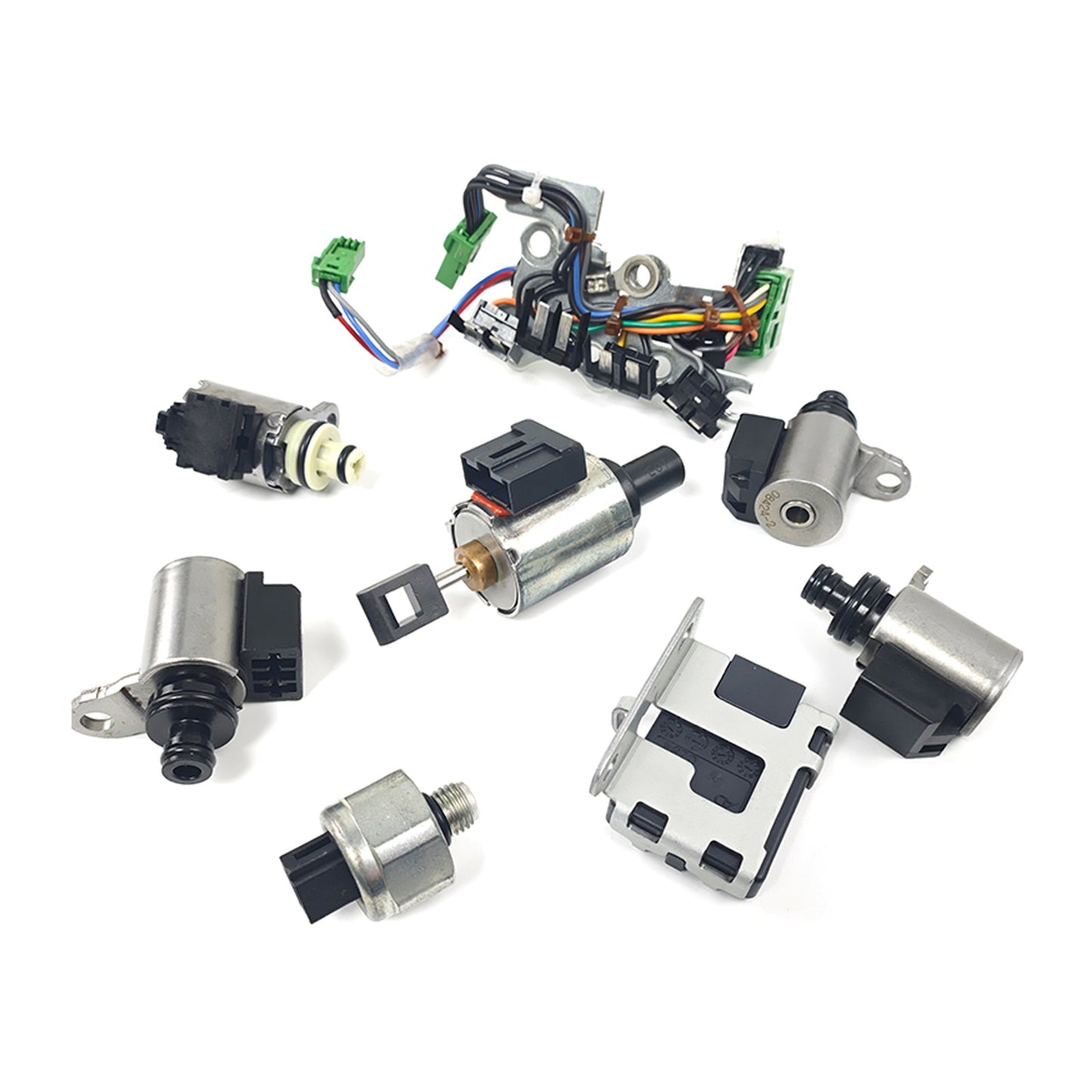 2010¨C2015 Lancer ¨C L4 2.0L, 2.4L CVT FWD (F1C1A,2800A109) CVT Transmission Solenoid Valve Kit JF011 One Senor
