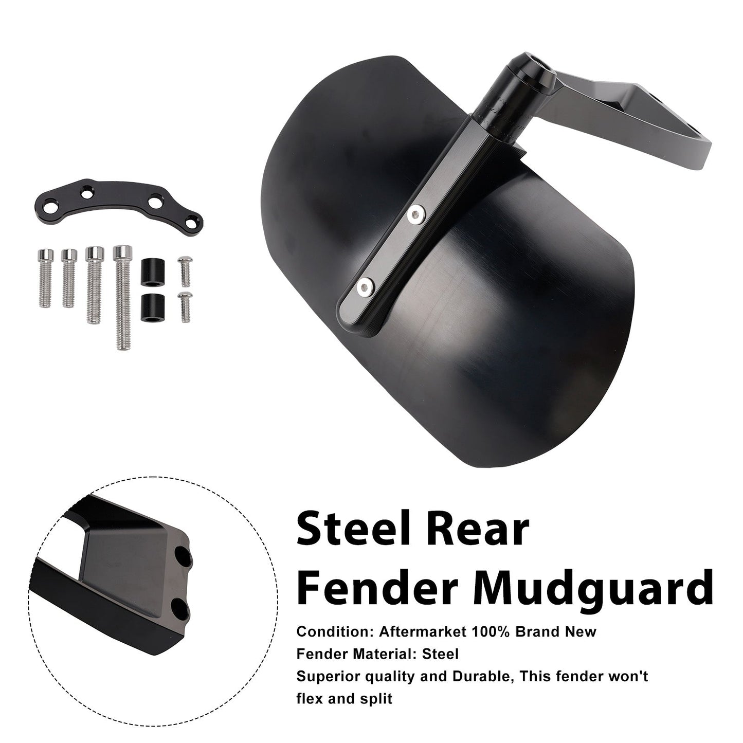 2014-2023 For BMW R nineT Scrambler Steel Rear Fender Mudguard