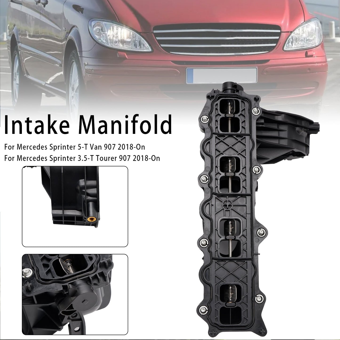 2003-On Mercedes Vito Mixto W639 Intake Inlet Manifold A6510904937