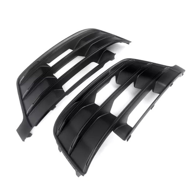 2016-2019 Audi Q7 S-Line 2X Original Car Front Bumper Fog Light Grilles 4M0807681D 4M0807682D