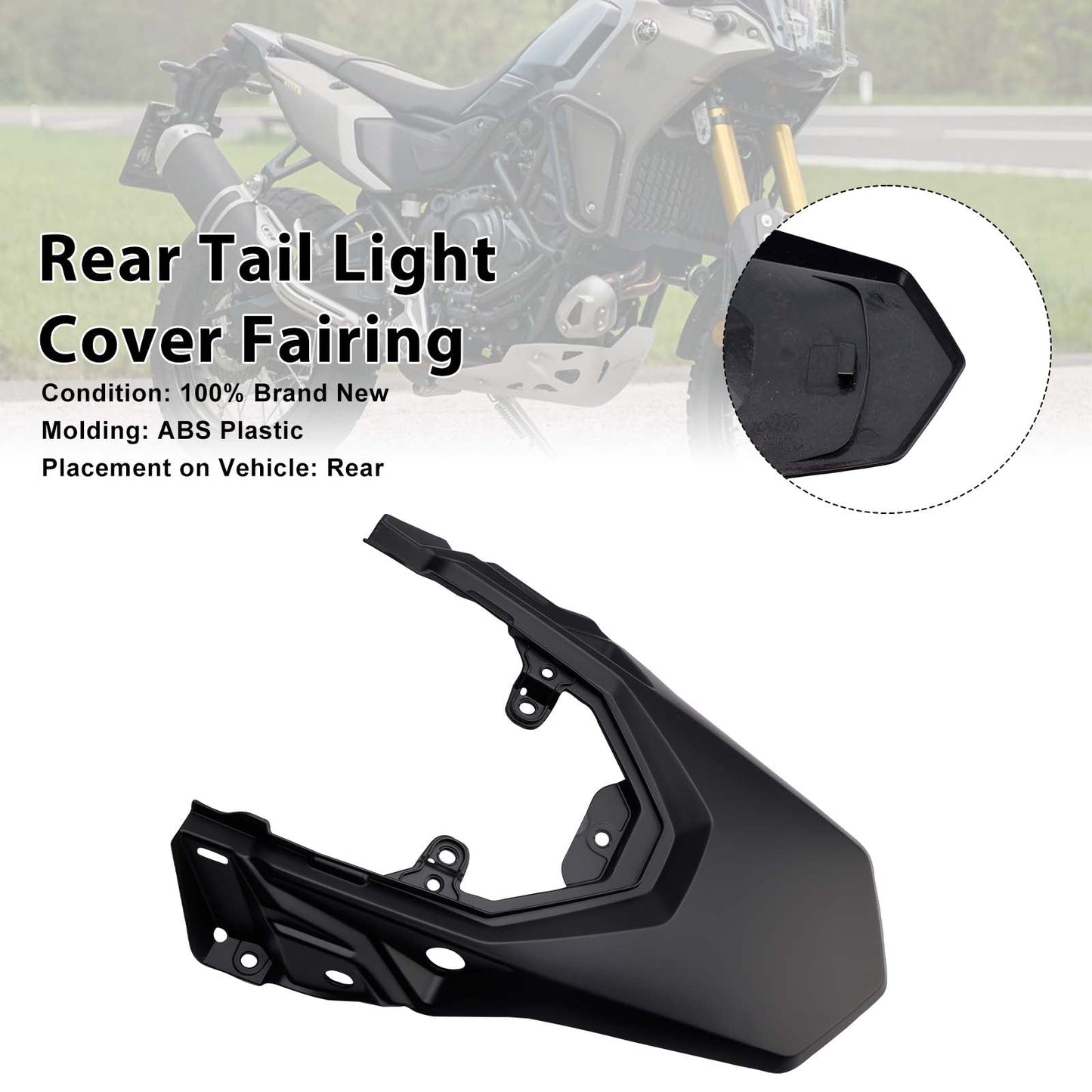 2025-2026 For Yamaha Tenere 700 T700S Rear Tail Light Cover Fairing