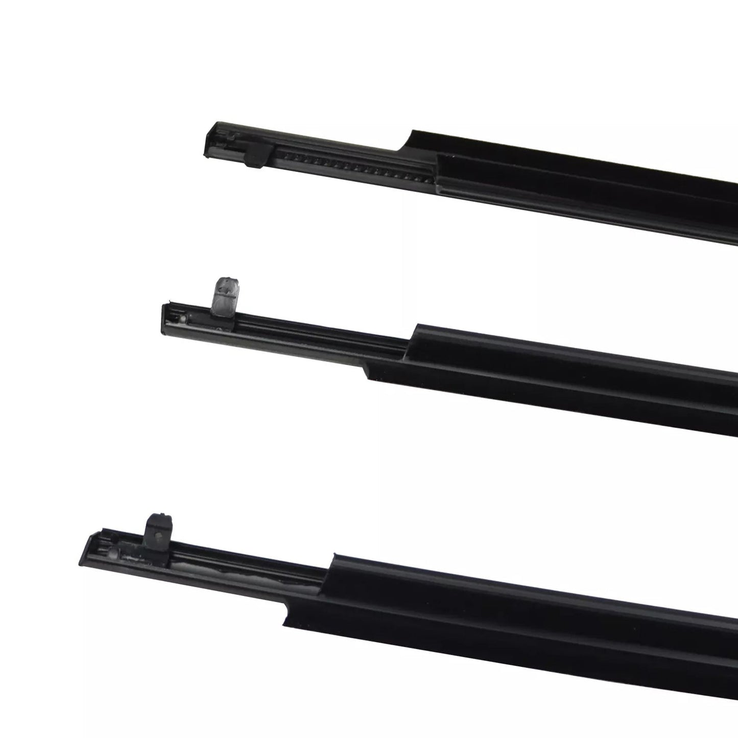 2008-2010 Toyota Highlander 4Pcs Weatherstrip Window Moulding Trim Seal Belt