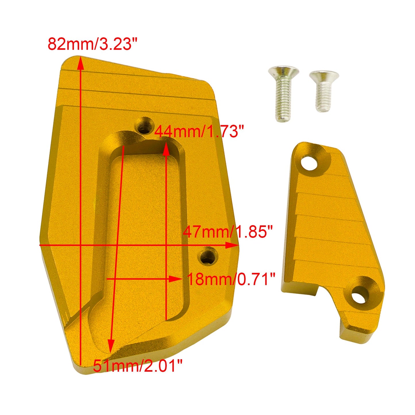 Kickstand Enlarge Plate Pad fit for BMW BMW K1600B K1600 Bagger K1600GA 2018-2025