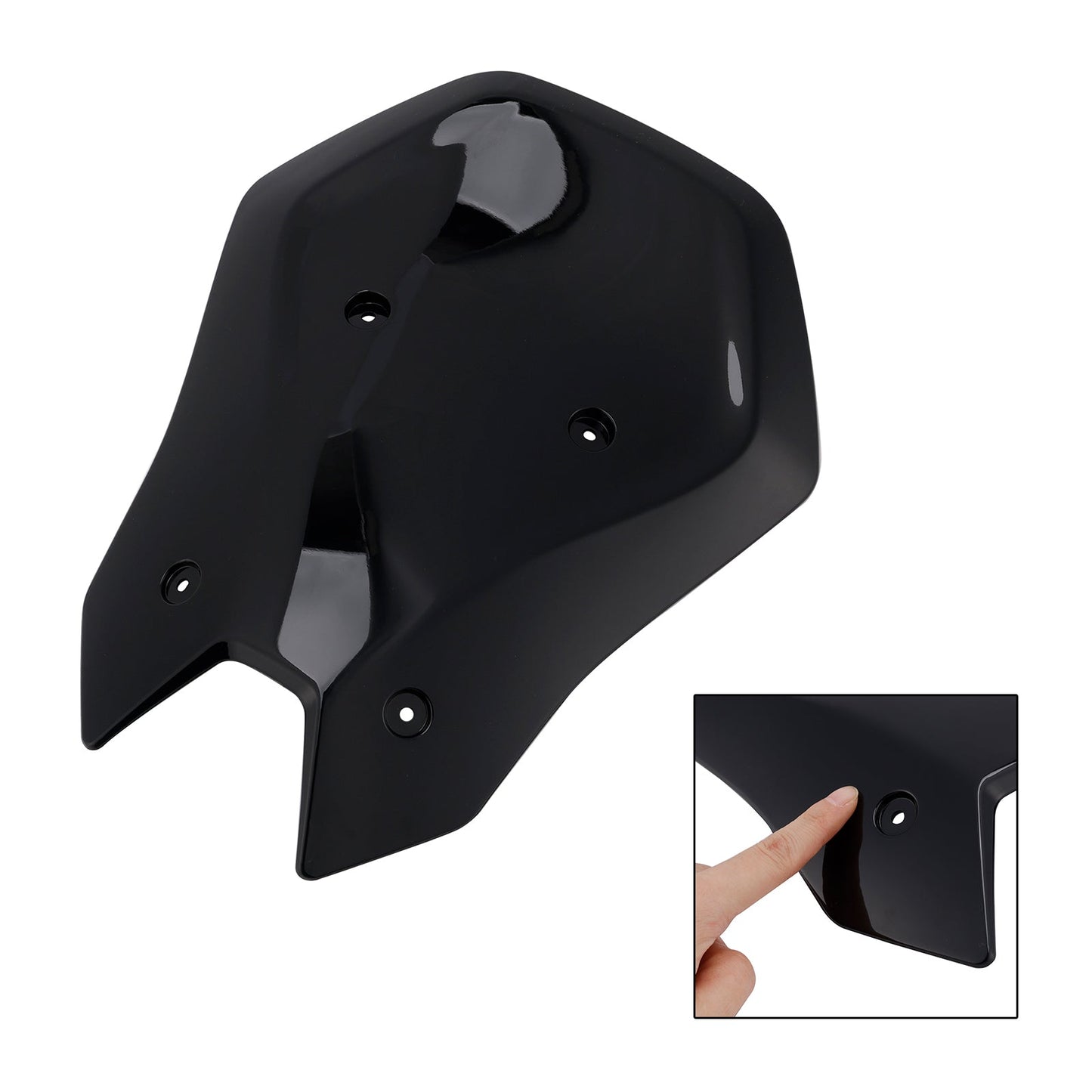 2025- KAWASAKI Z900 ABS Plastic Windshield Windscreen