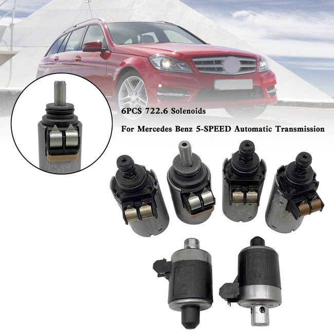 1998 – 2002 MERCEDES BENZ E430 722.6 Automatic Transmission Solenoids 5-SPEED