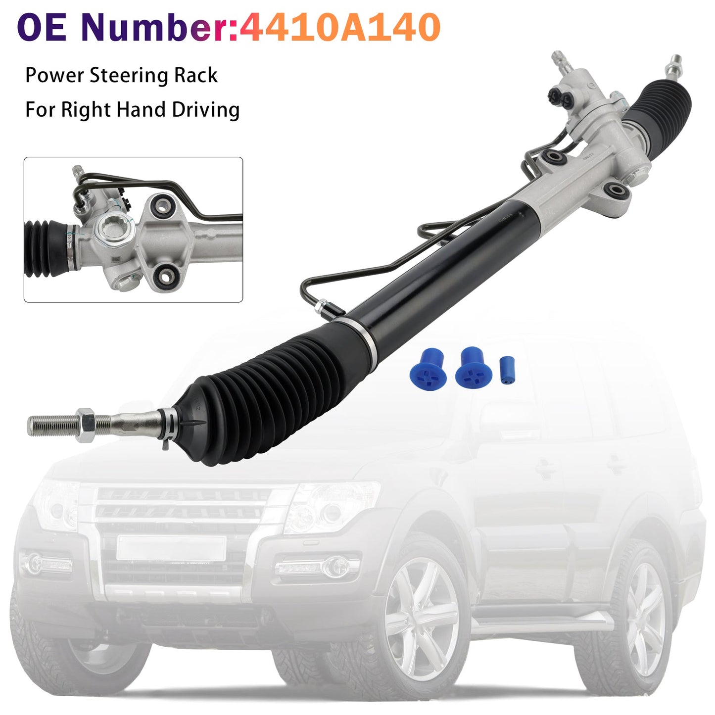 9/2006-ON Mitsubishi Shogun MK4 V88/V98 3.2DID Power Steering Rack RHD 4410A140