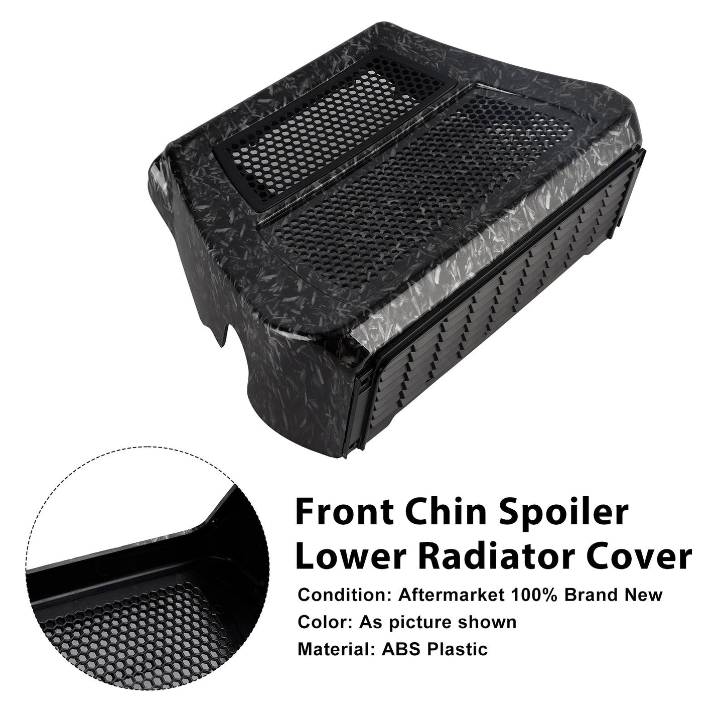 2024-2025 Harley Street Glide FLHX Lower Chin Spoilers Radiator Guard Cover