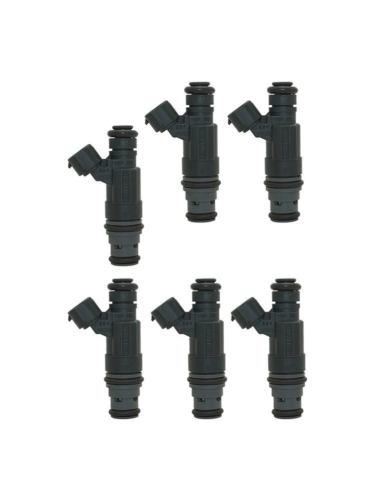 2002-2005 For Volkswagen Golf V6 2.8L 6PCS Fuel Injector 0280155985