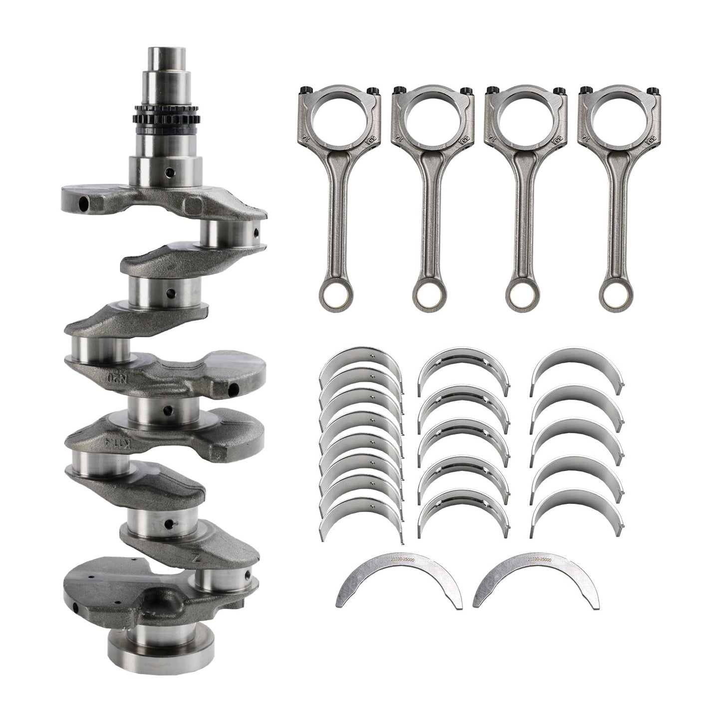 2013–2015 Hyundai Elantra (UD) G4NC Crankshaft Conrod Main & Rod Bearing Kit 23110-2E501