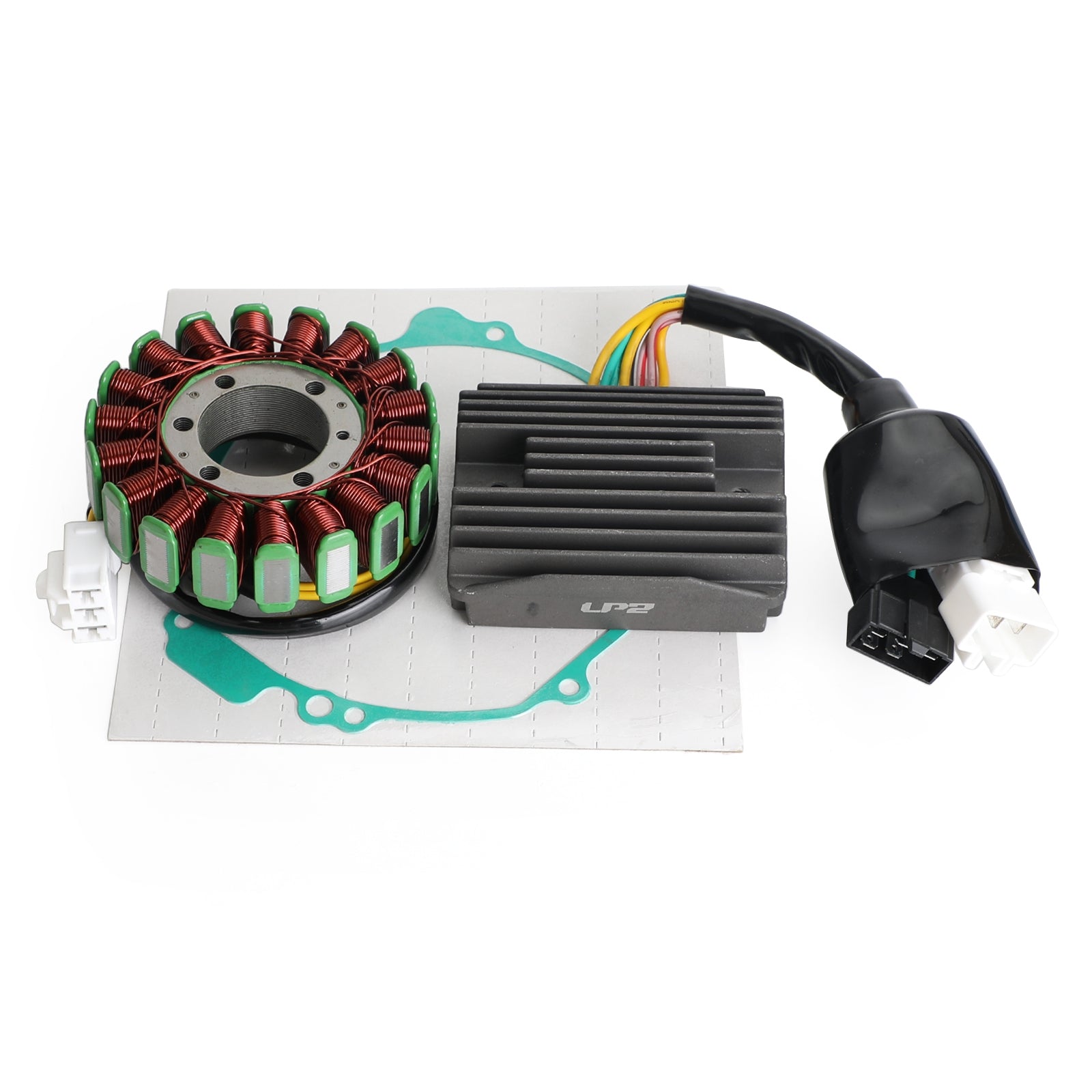 Genuine Honda VFR800 Stator Alternator Coil – Fits 2002-2009 Interceptor, OEM Replacement Part 31120-MCW-D03