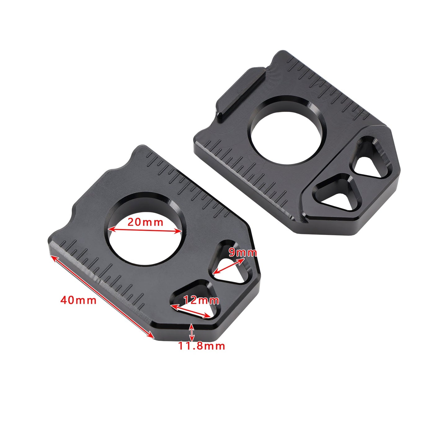 2005-2024 SUZUKI DRZ400SM 400S 400E CNC Rear Chain Adjuster Axle Block