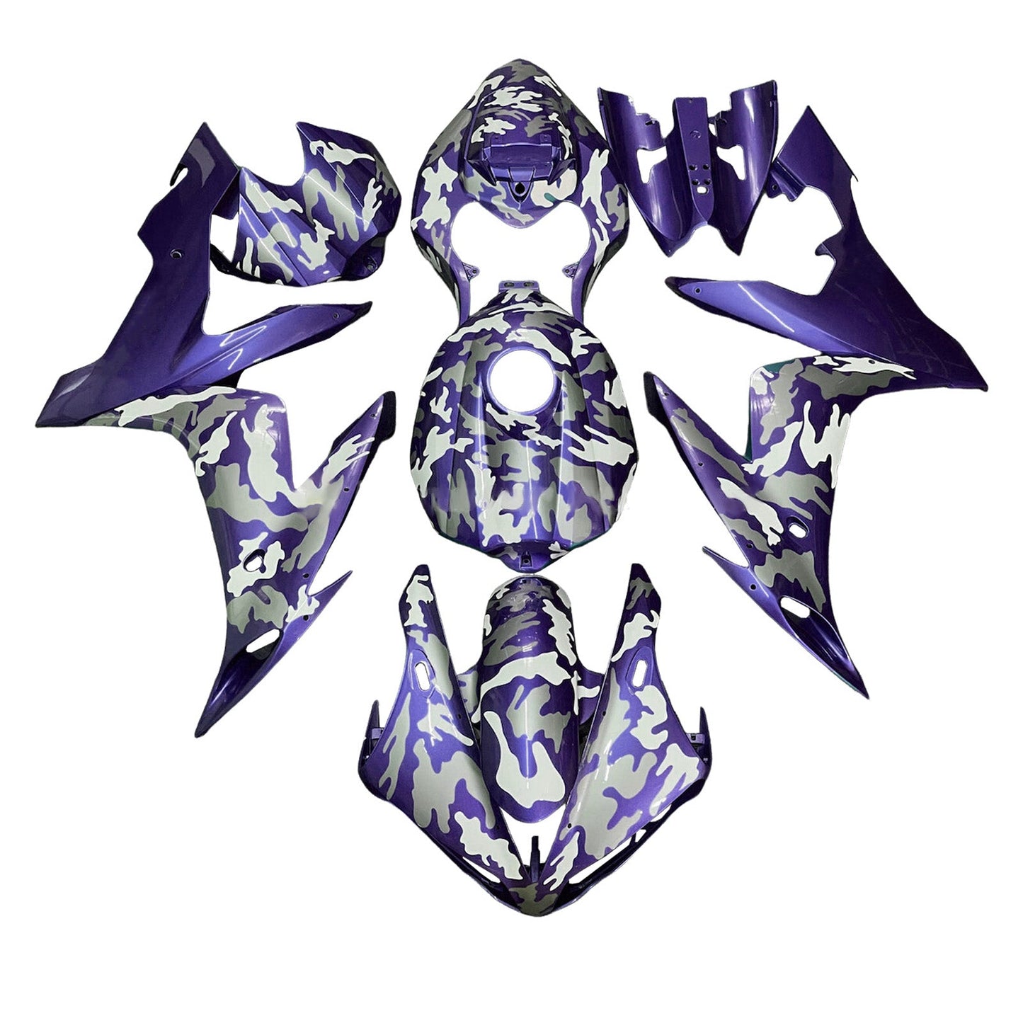 Injection Fairing Kit Bodywork Plastic ABS For Yamaha YZFR1 YZF-R1 2004-2006