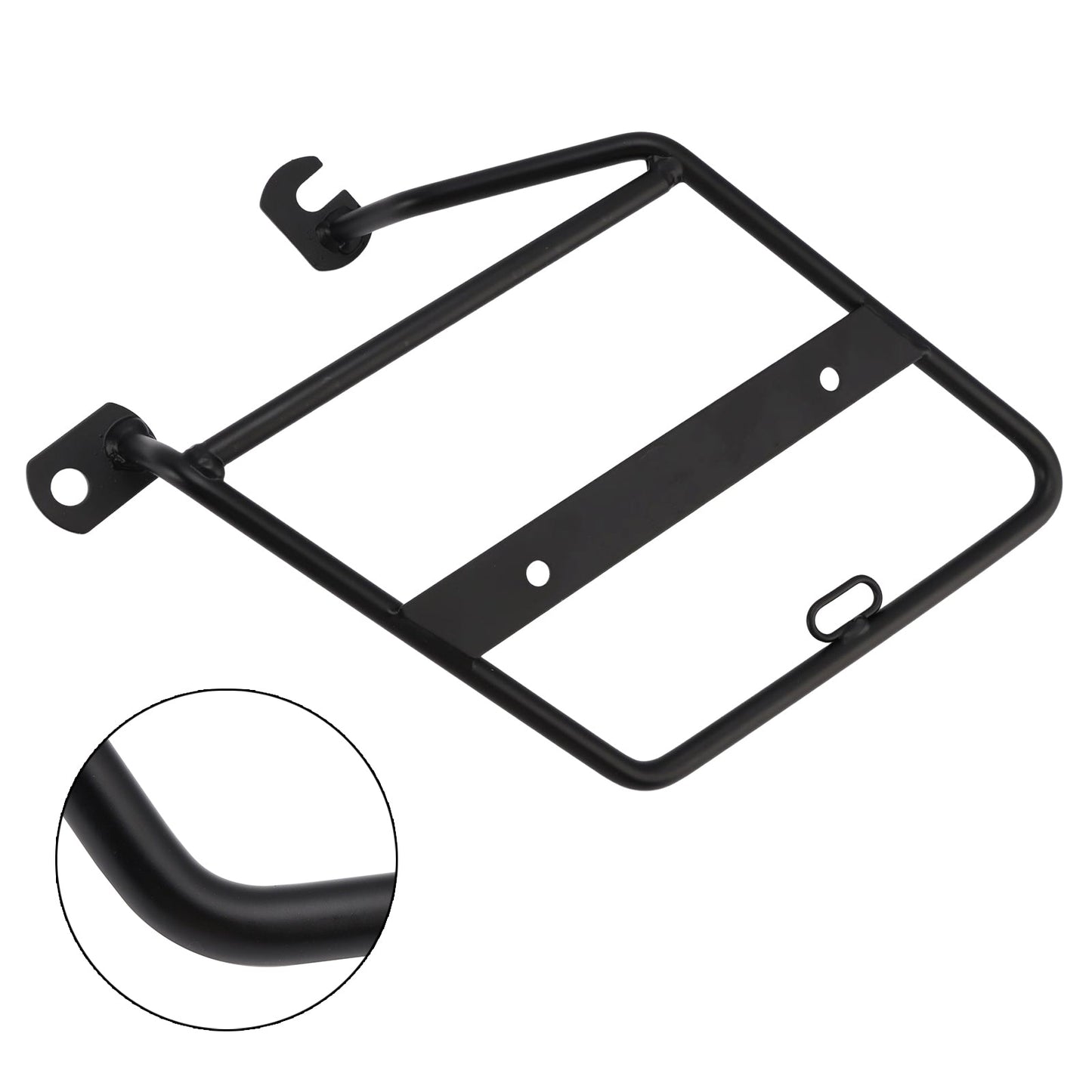 Luggage Rack Side Saddle Bag Mount Bracket For Kawasaki W800 2011-2025 24 Right